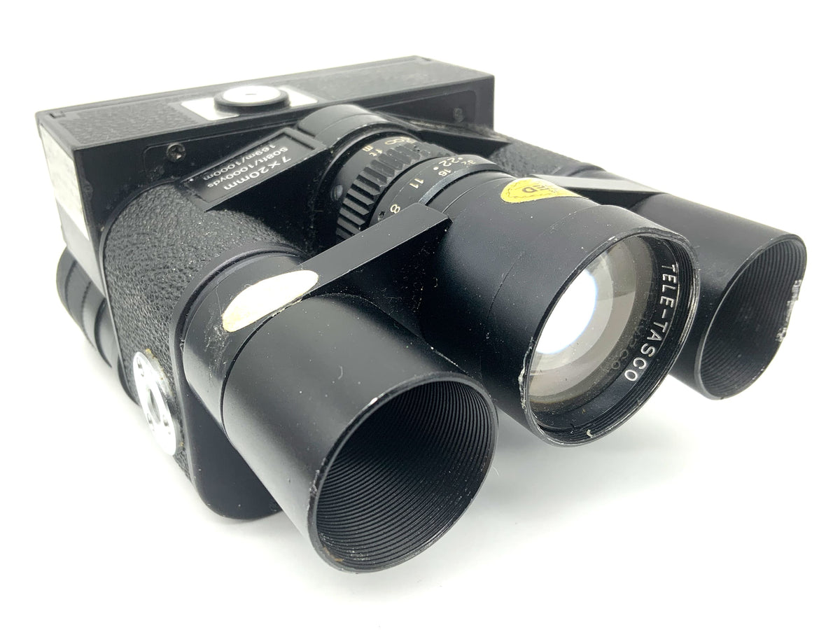 Jumelles Tasco 7x20, caméra binoculaire, prisme, lunettes de terrain