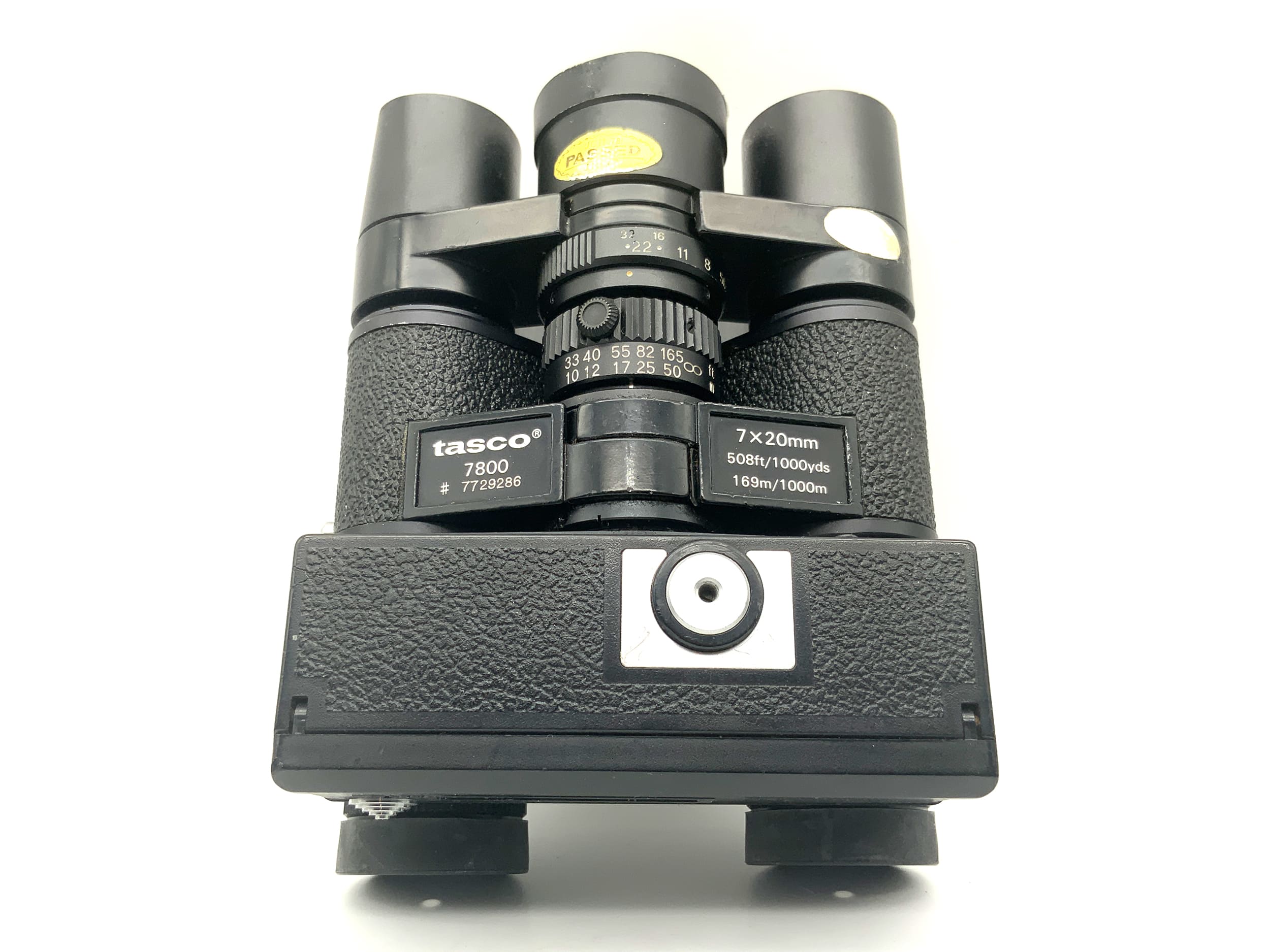Tasco 7x20 Binoculars Binocam Binocular Camera Prism Glass Field Glasses