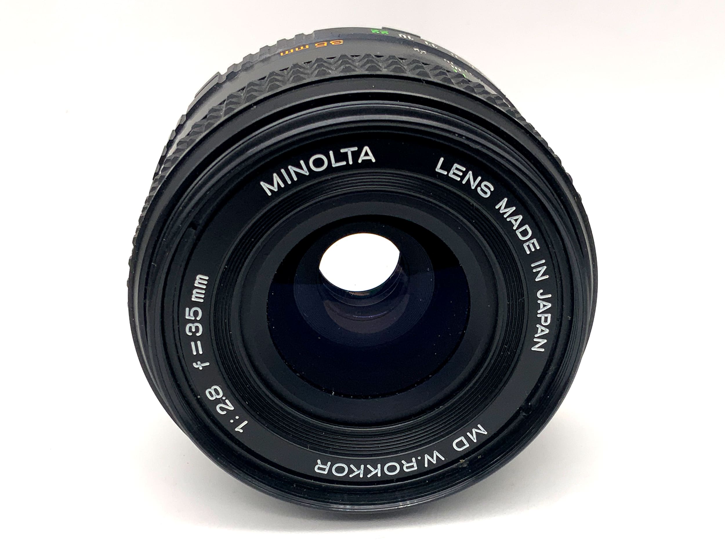 Minolta 35mm 1:2.8 Lens MD W.Rokkor Prime Lens (Minolta MD)