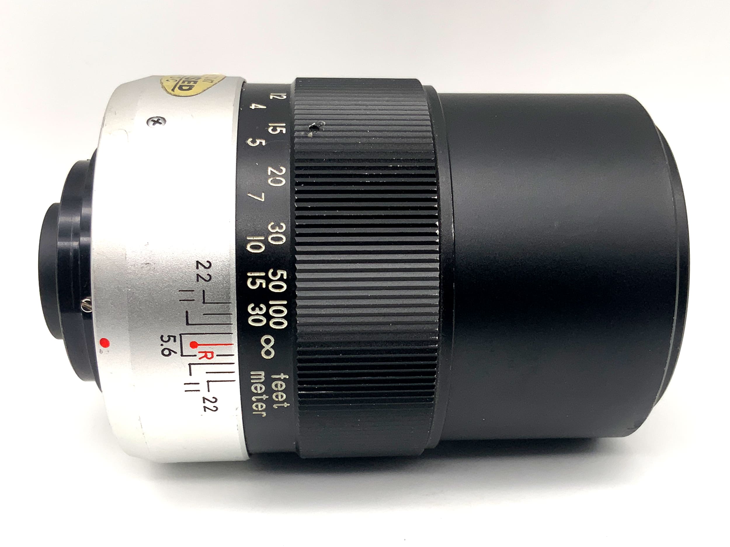 Tokyo Kogaku 135mm 1:4 lens UV Topcor fixed focal length (Topcon)