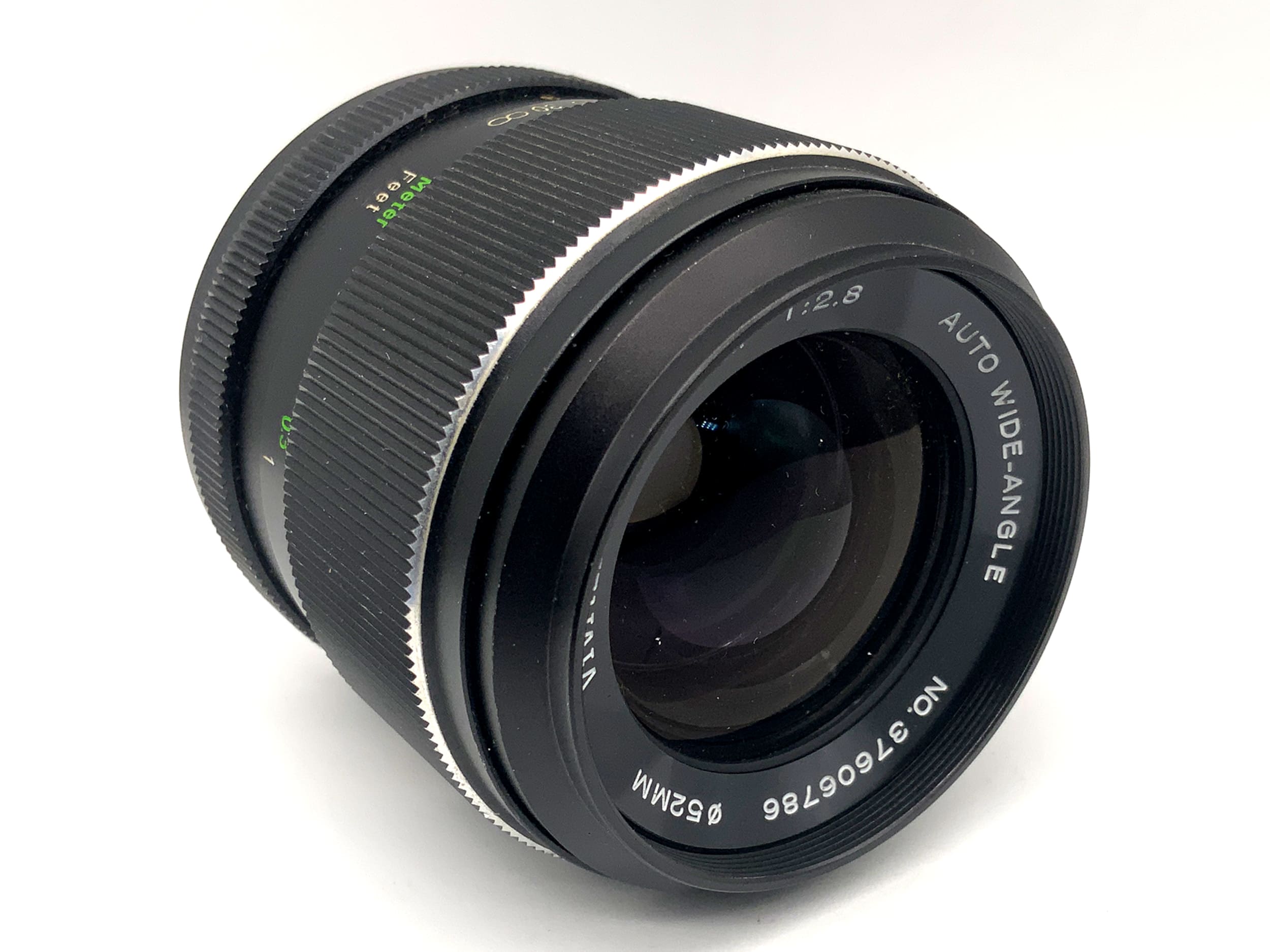 Objectif Vivitar 35 mm 1:2.8 à focale fixe grand angle automatique (Konica AR)