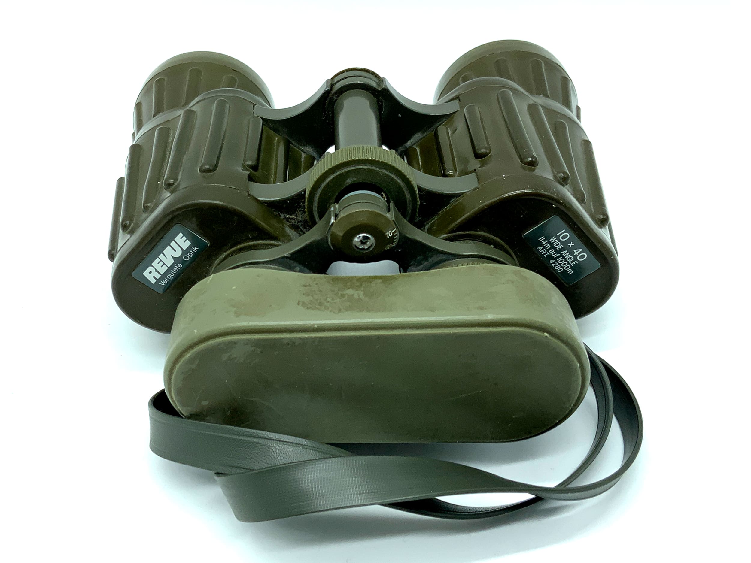 Revue wide angle 10x40 binoculars 114m/1000m prism binoculars