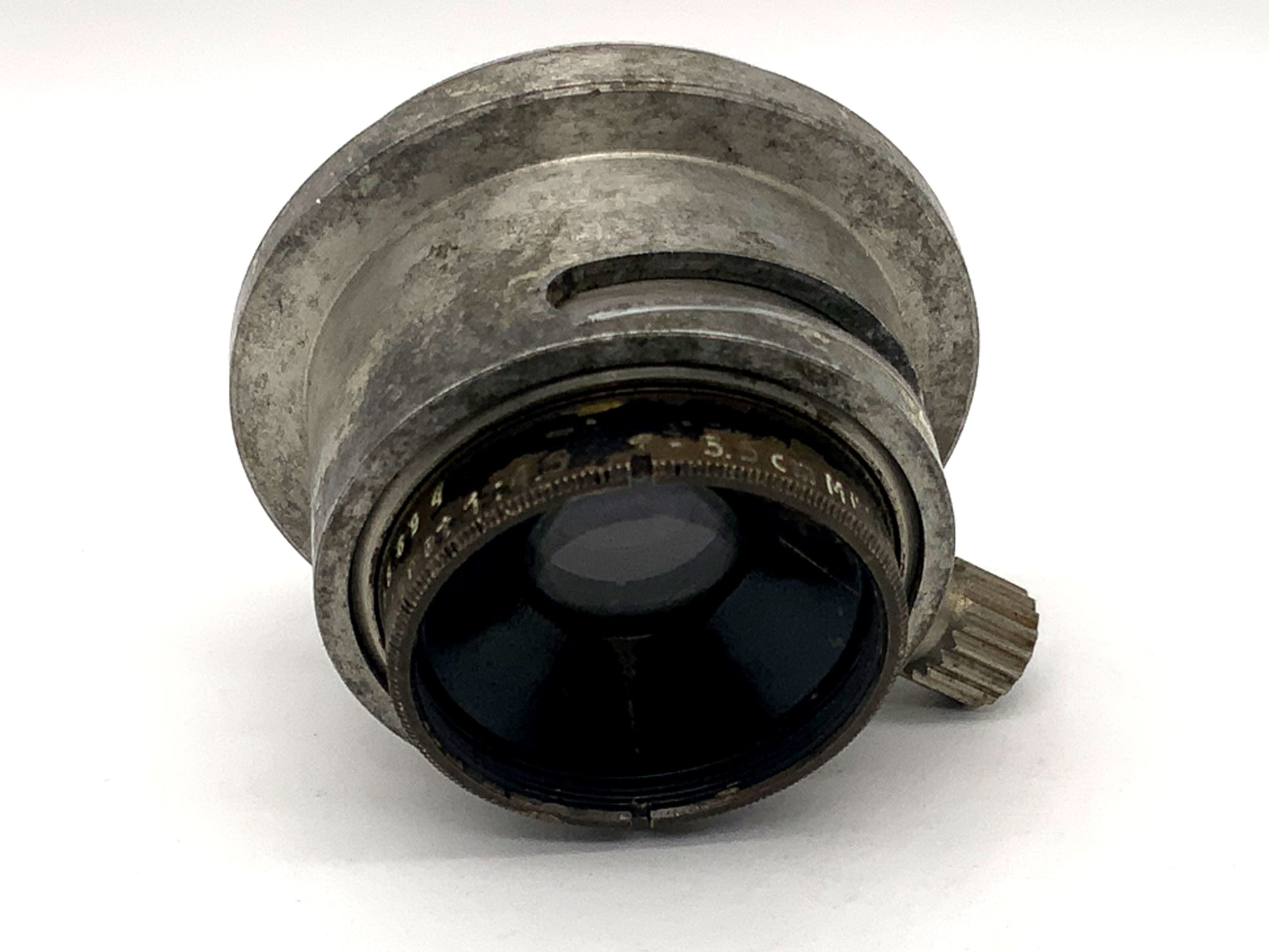 Objectif agrandisseur Müller&amp;Wetzig 5,5 cm 1:4,5 (filetage 39 mm)