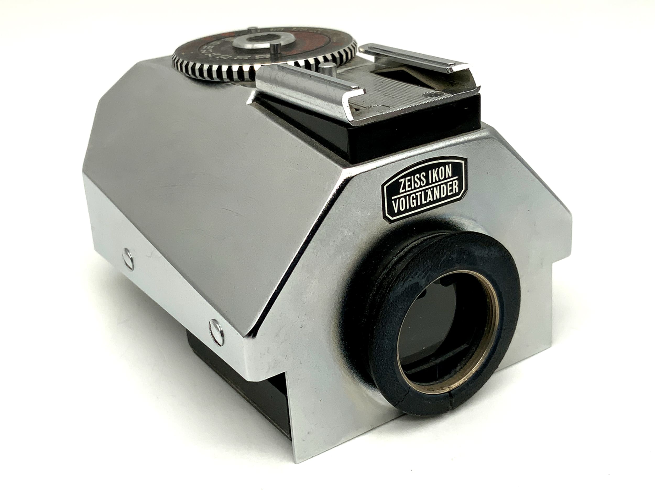 Viseur à prisme Zeiss Ikon Voigtländer Icarex 35 CS ! Posemètre défectueux ! Prisme