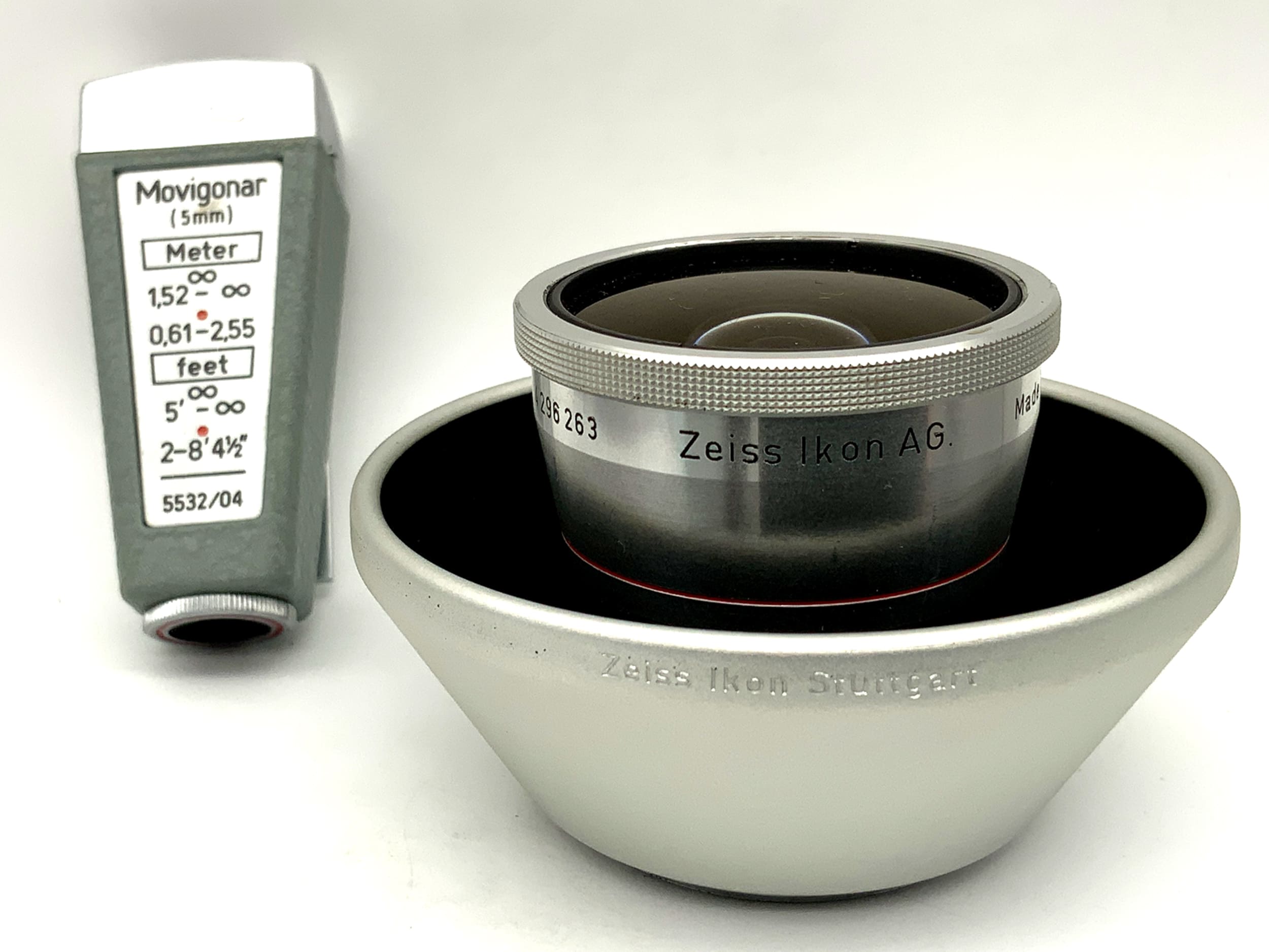 Viseur à clip Zeiss Ikon Movigonar pour Movikon 8 avec viseur à ouverture