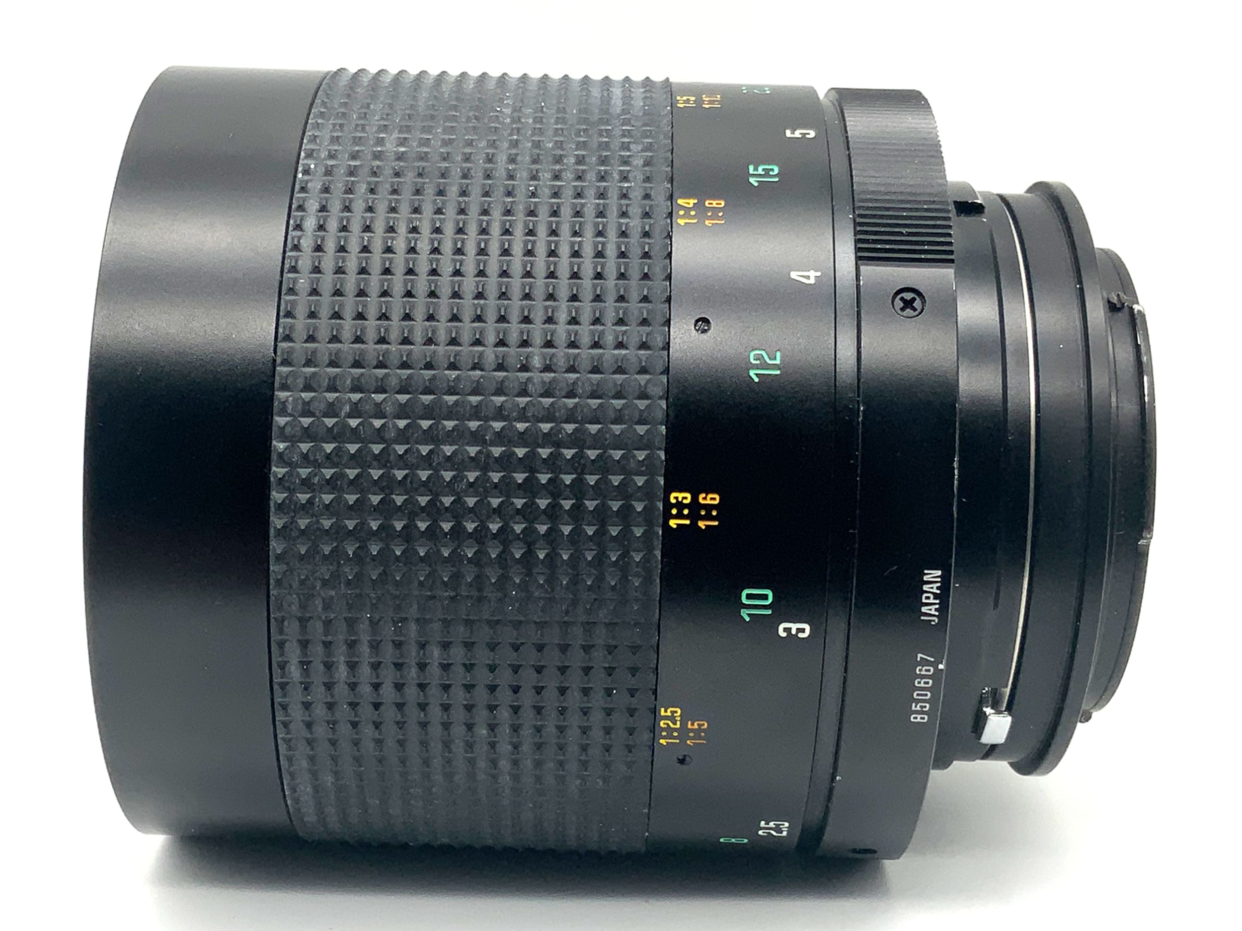 Objectif Tamron 500 mm f/8 pour EOS 55BB Télé Macro MC à miroir (Canon FD)