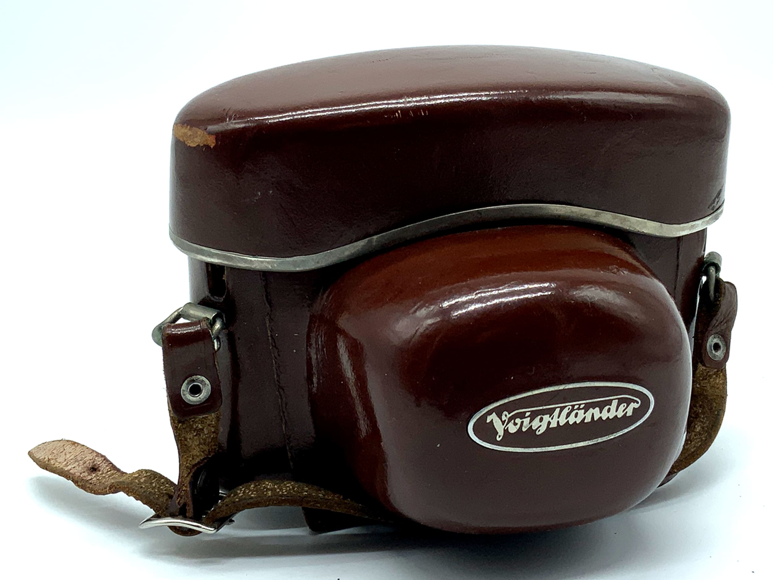 Sac pour appareil photo Voigtländer Prominent II Ready Bag, étui en cuir marron