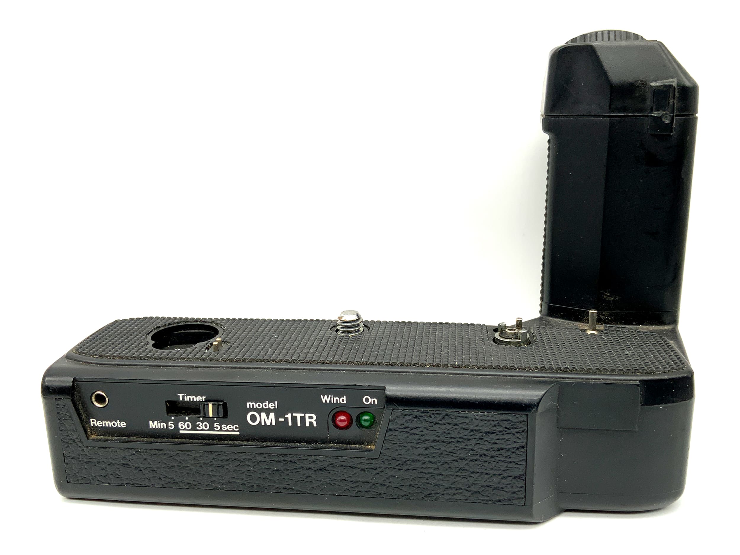 Soligor OM-1TR Enrouleur pour Olympus OM1, OM2, OM2n, OM4 Motor Drive Film Transport