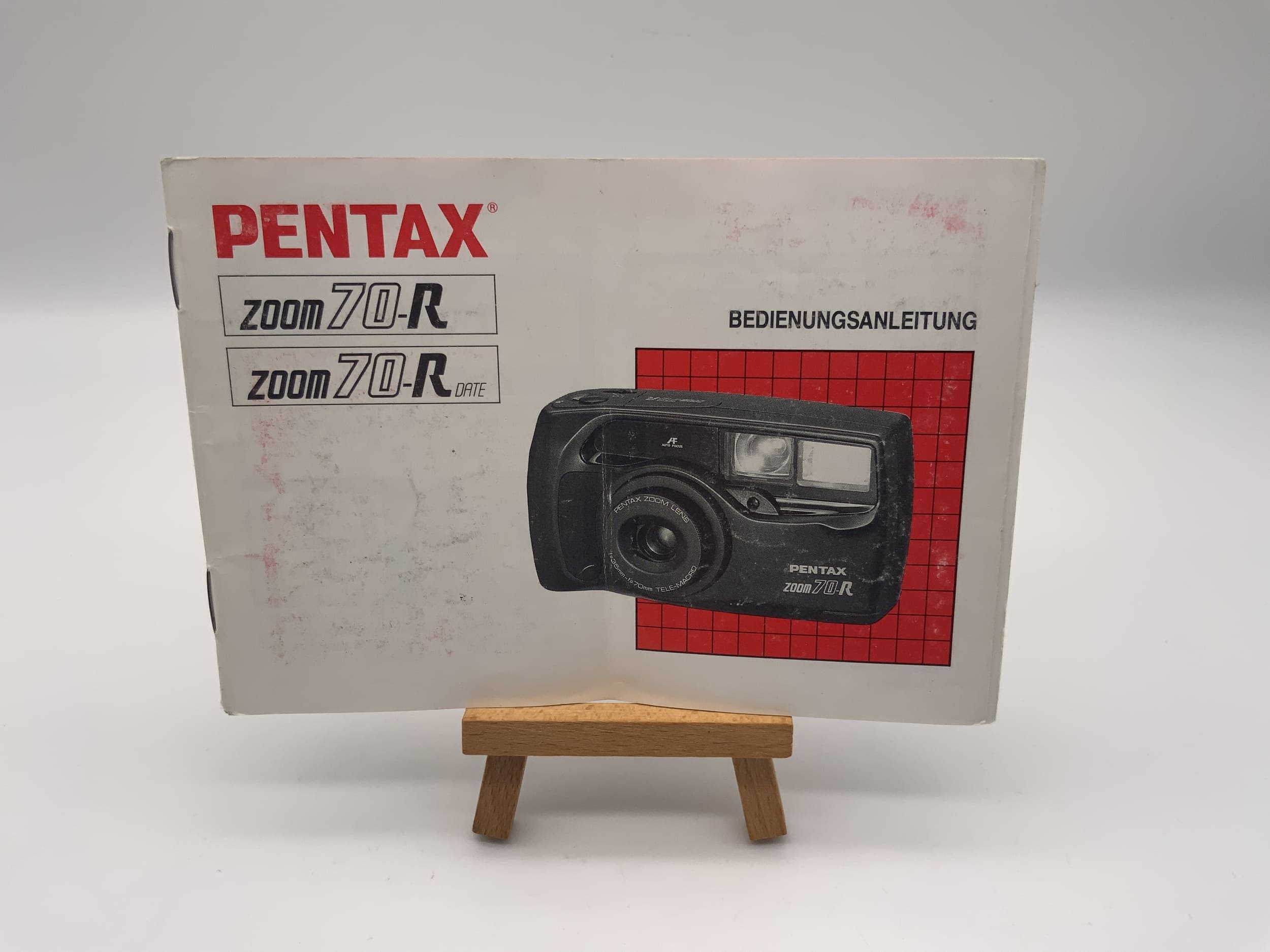 Manuel d'utilisation du Pentax Zoom 70 R Date