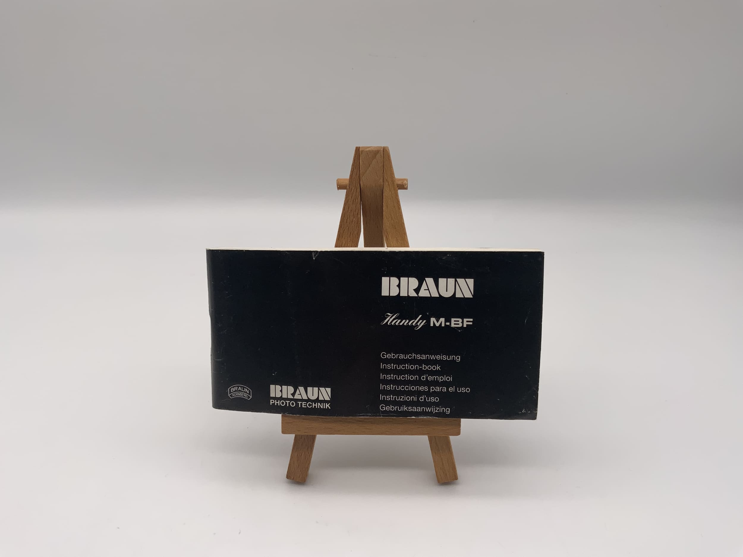 Manuel d'utilisation du Braun Handy M-BF