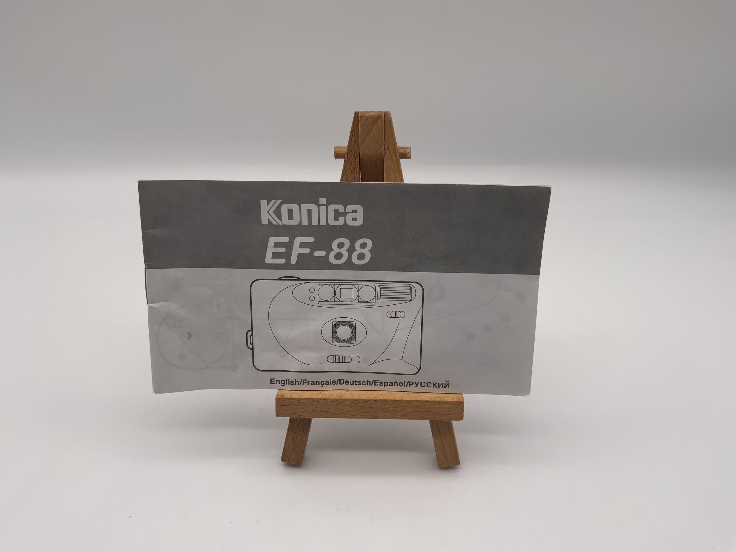 Manuel d'utilisation Konica EF-88