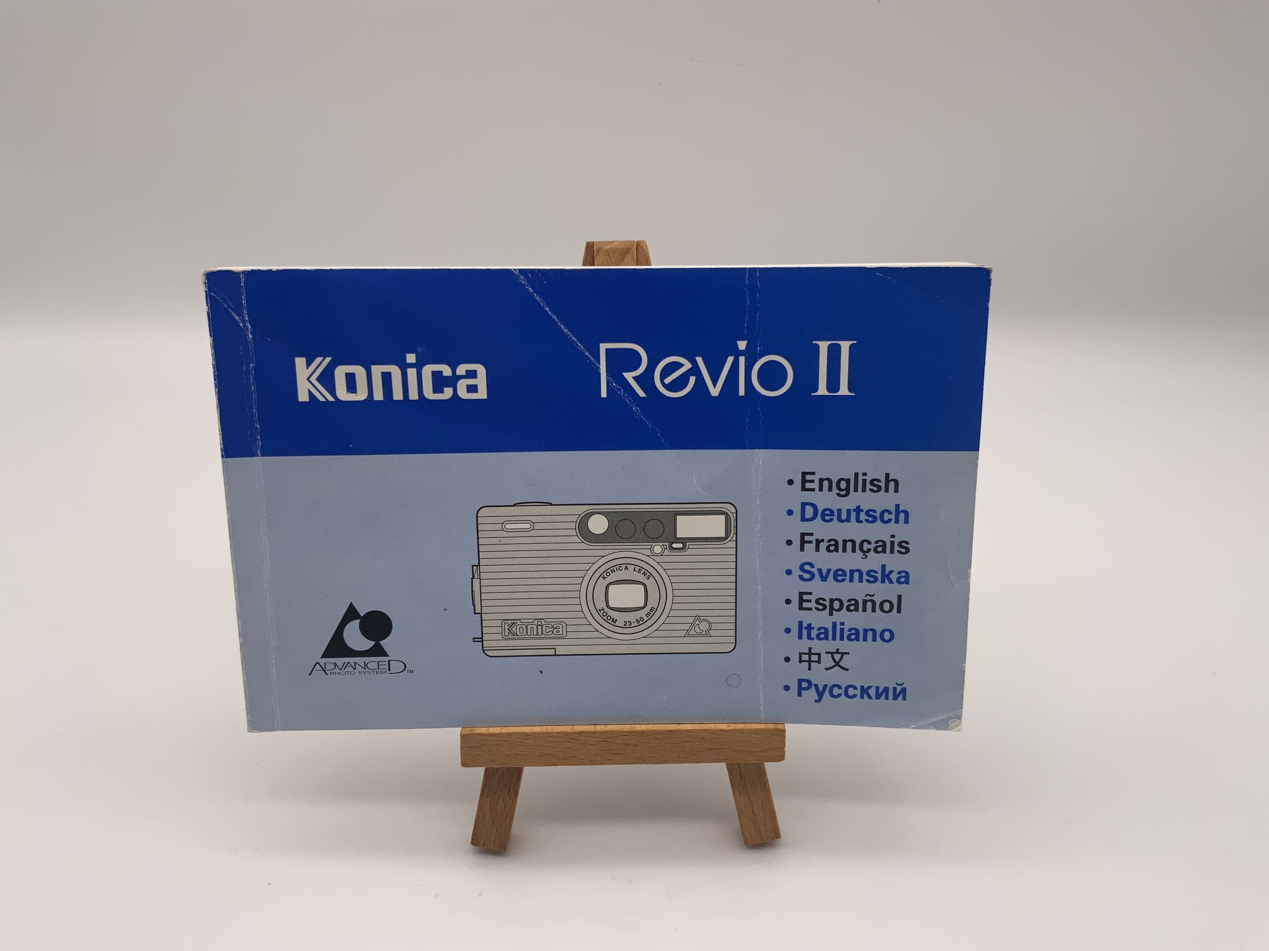 Manuel d'utilisation Konica Revio II