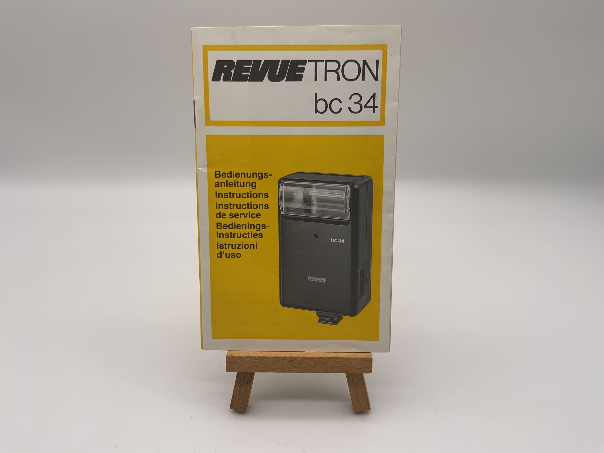 Manuel d'utilisation Revue Tron bc 34