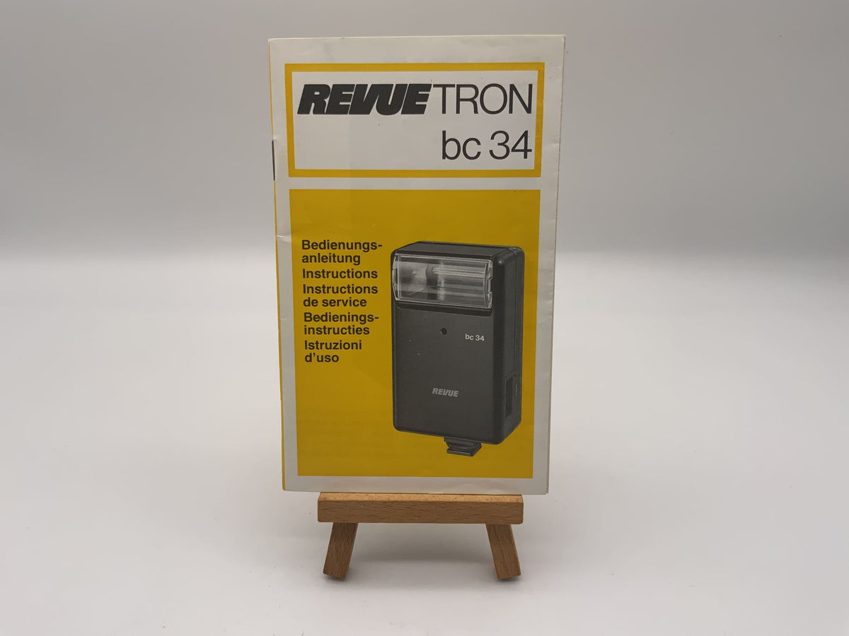 Manuel d'utilisation Revue Tron bc 34