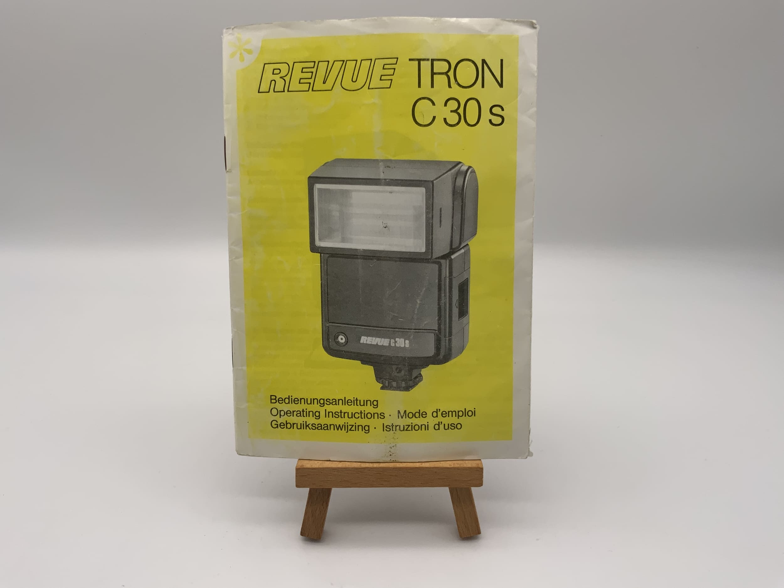 Manuel d'utilisation du Revue Tron C30 s