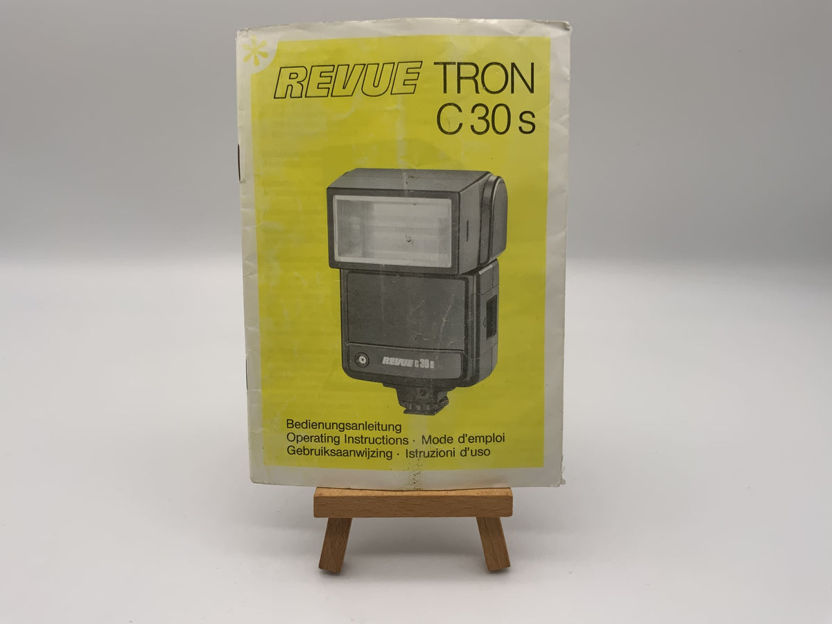 Manuel d'utilisation du Revue Tron C30 s