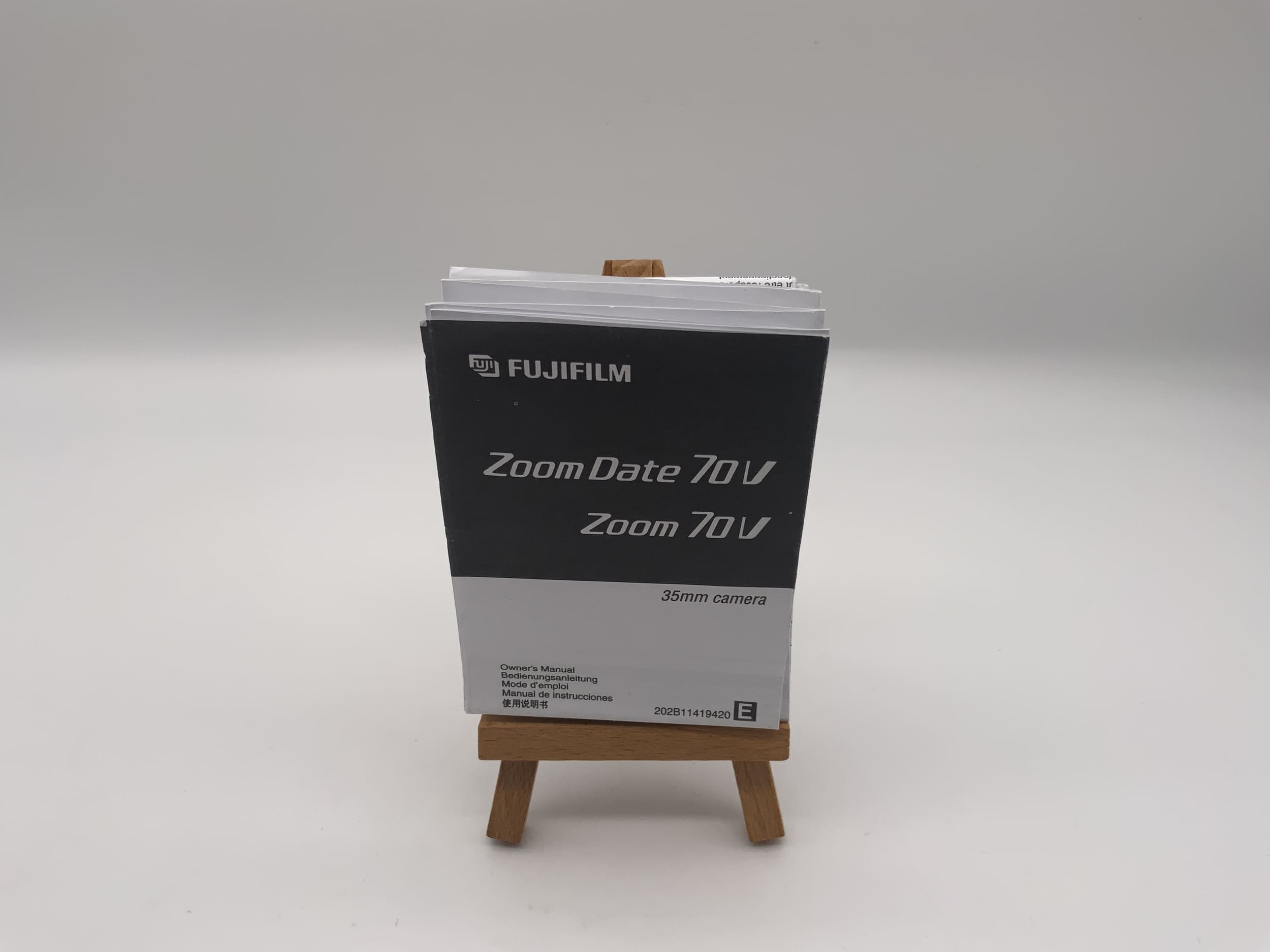 Manuel d'utilisation du Fujifilm Zoom Date 70V