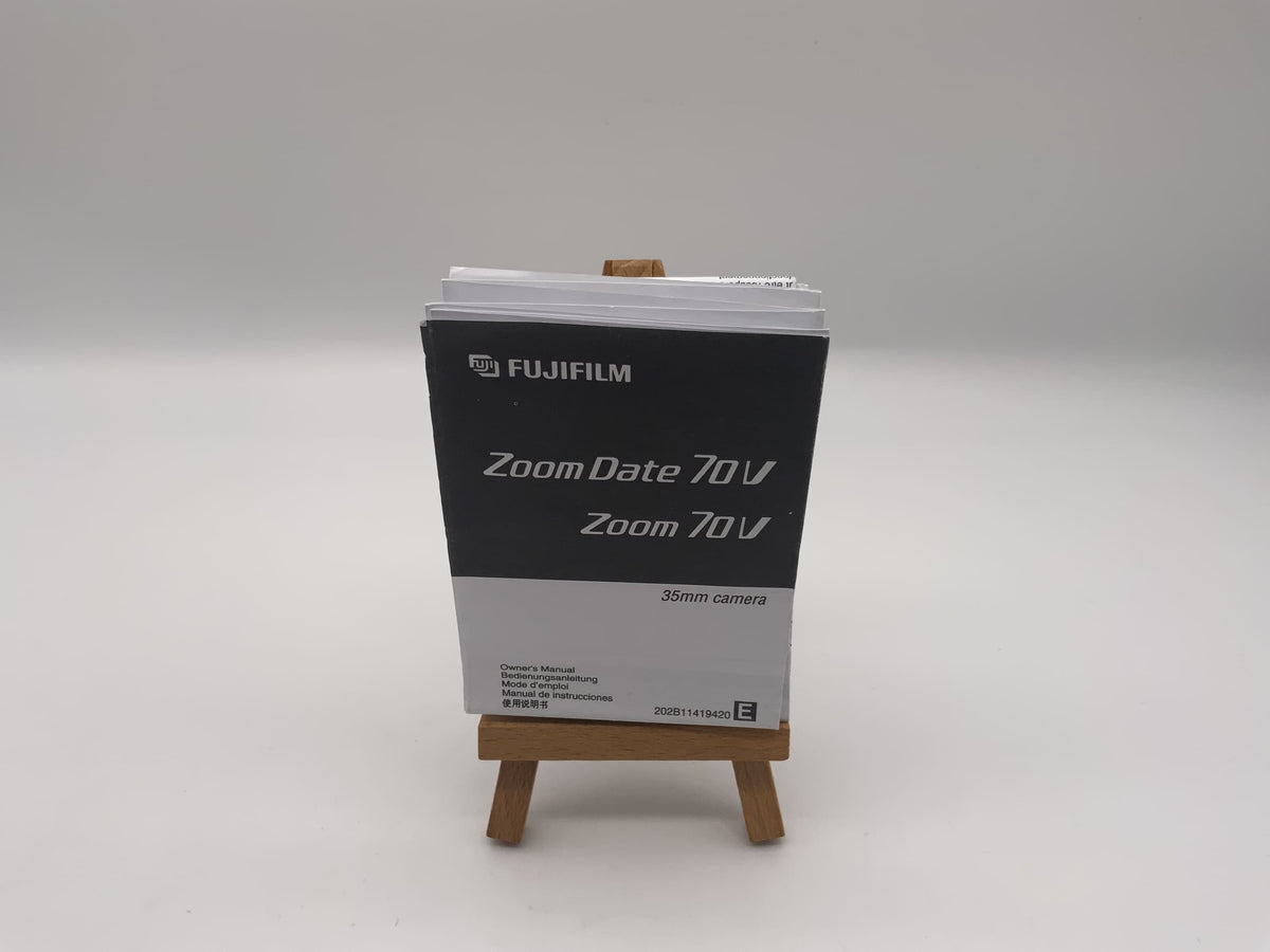 Manuel d'utilisation du Fujifilm Zoom Date 70V