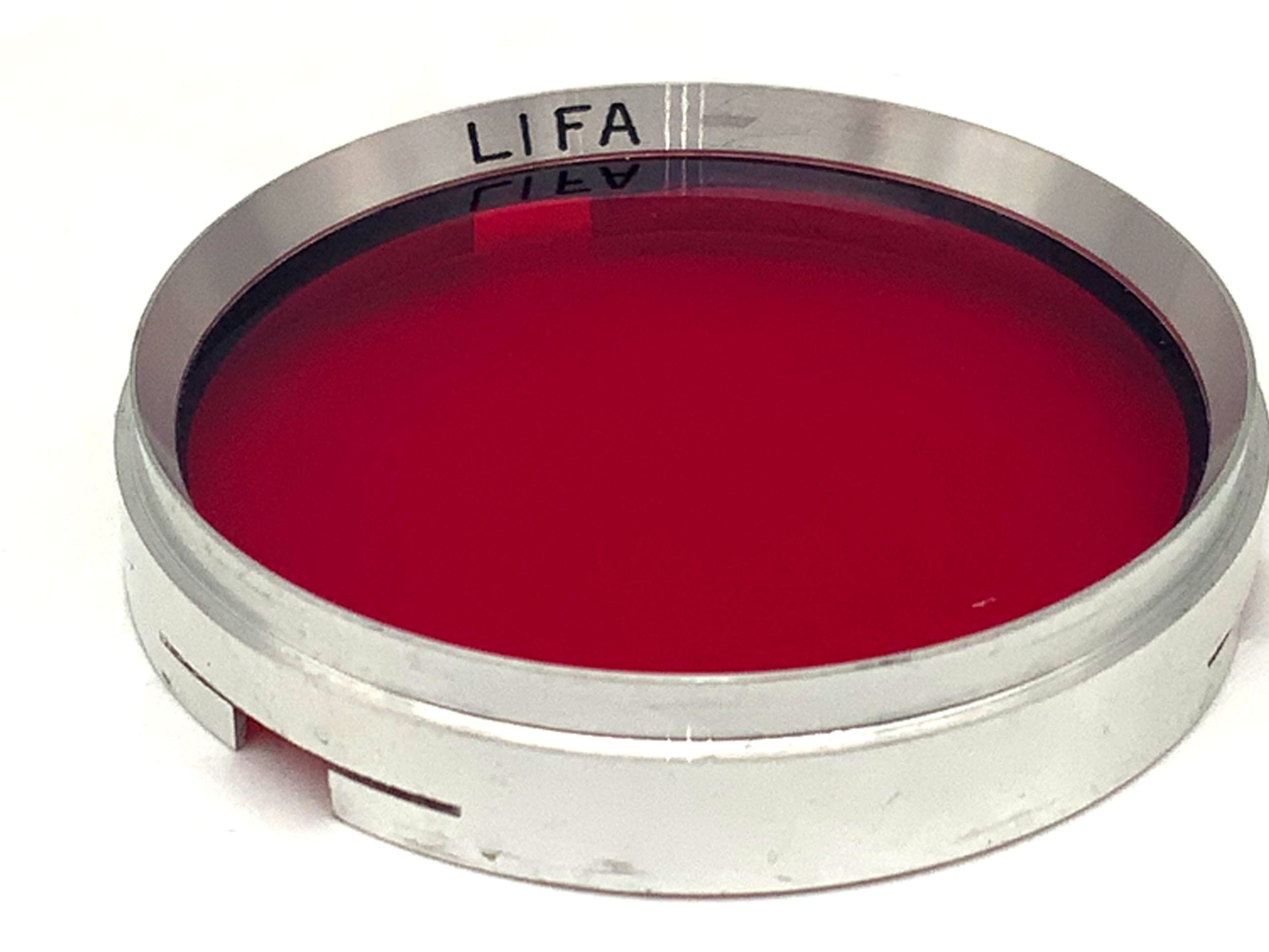 Filtre rouge Lifa/filtre à enfiler circulaire de 37 mm