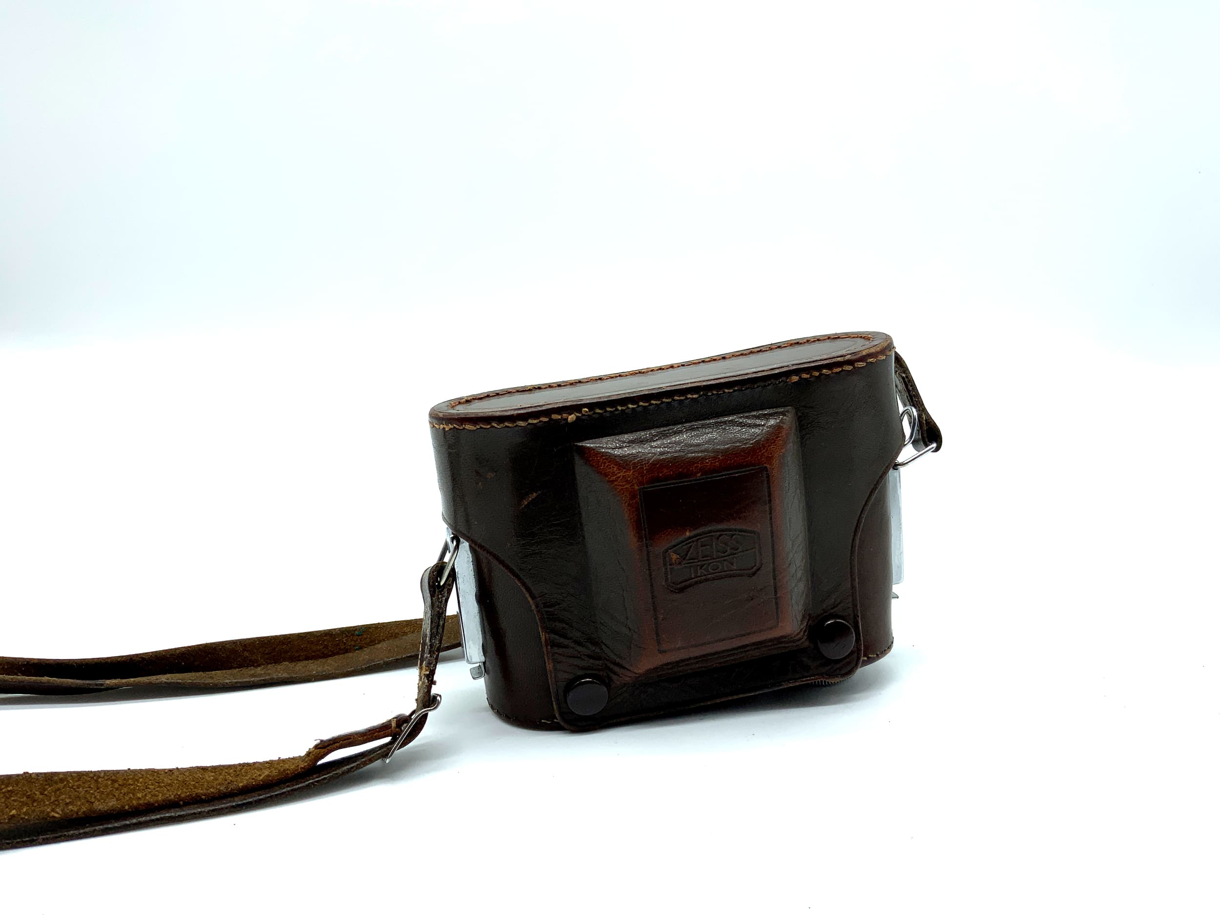 Zeiss Ikon for Contessa (533/24) Ready Case, Brown Leather Case Bag