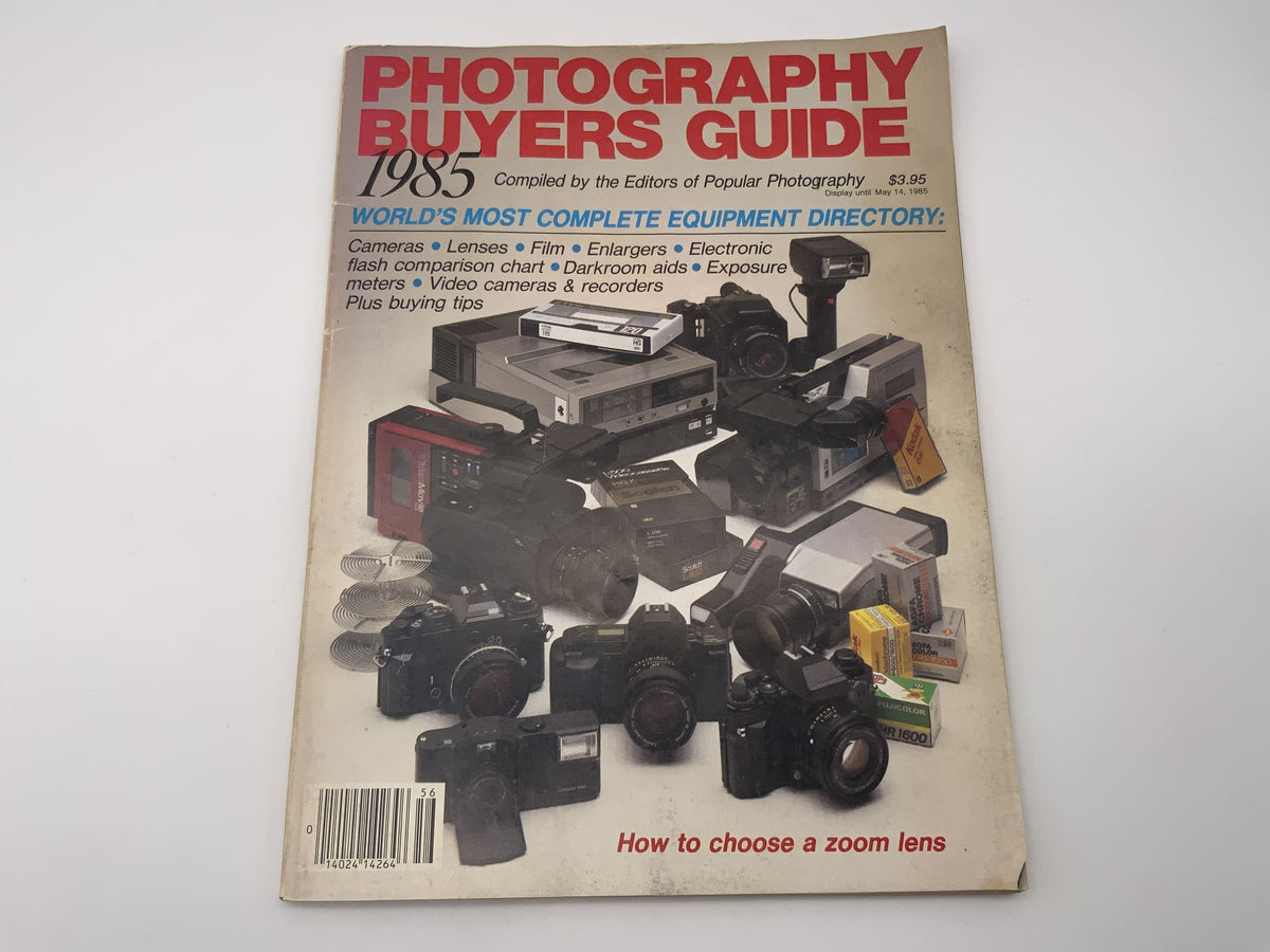Guide d'achat de matériel photographique 1985 : Comment choisir un objectif zoom (manuel d'utilisation)