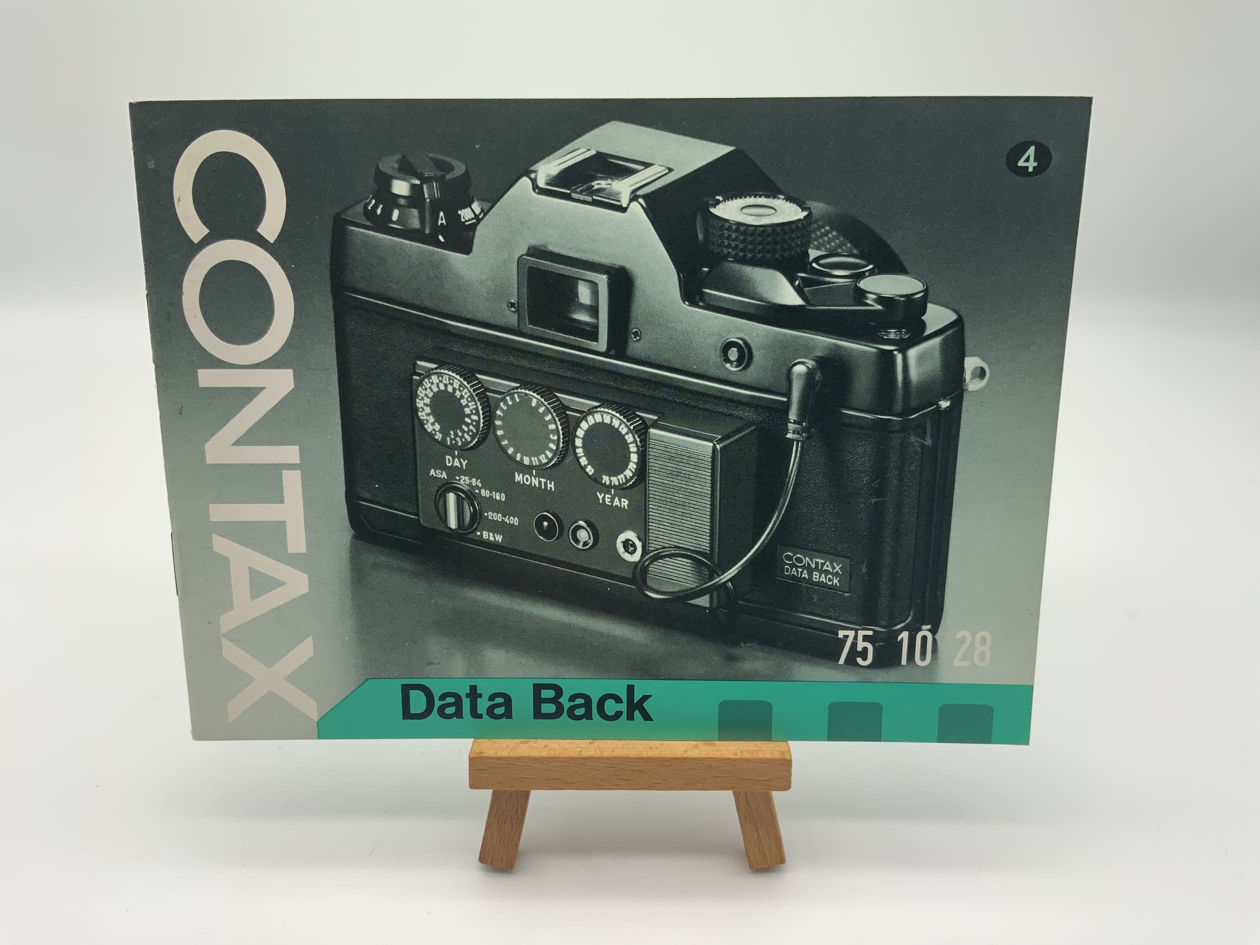 Manuel d'utilisation Contax Data Back