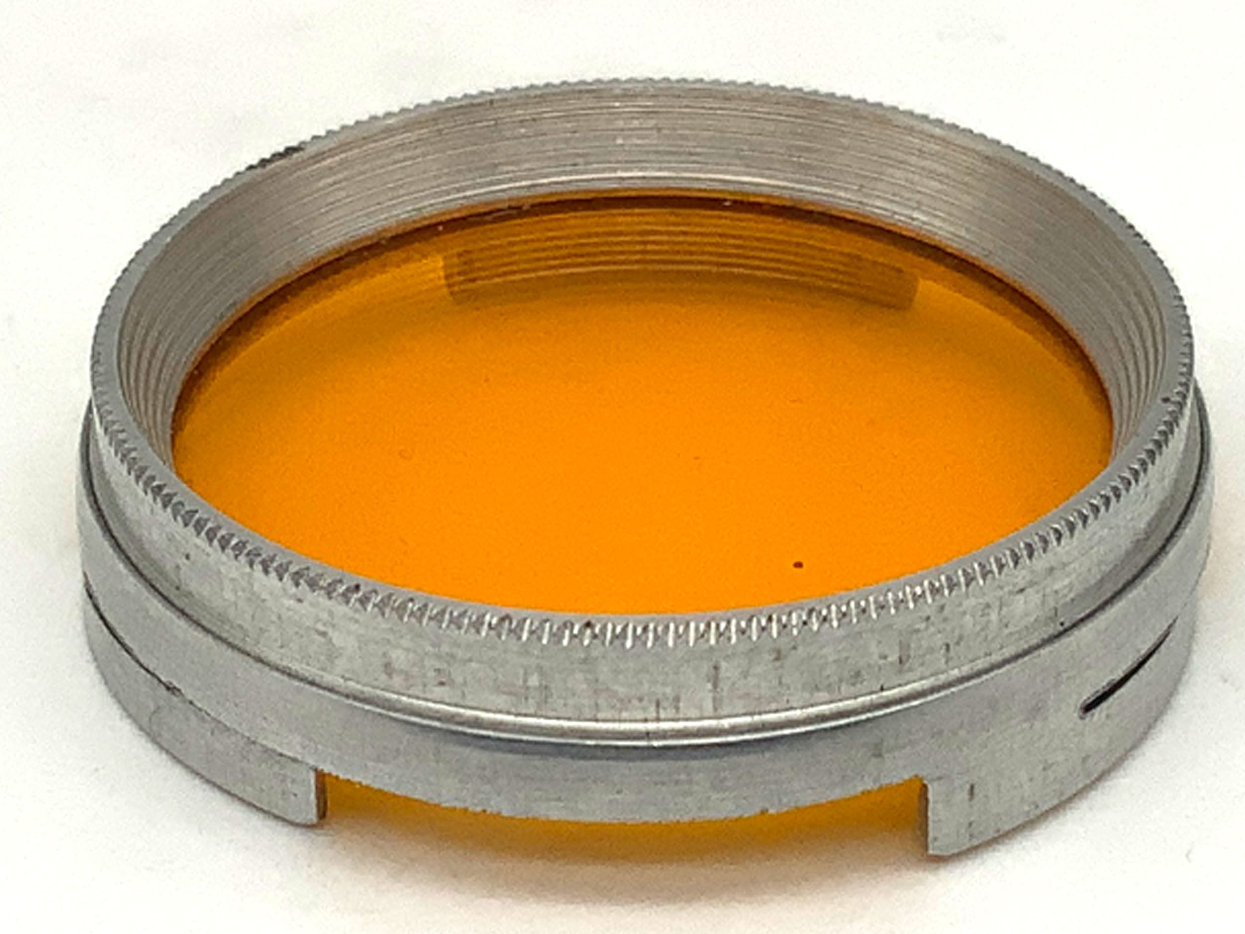 Filtre orange Panchromar, filtre à enfiler, circulaire de 30 mm