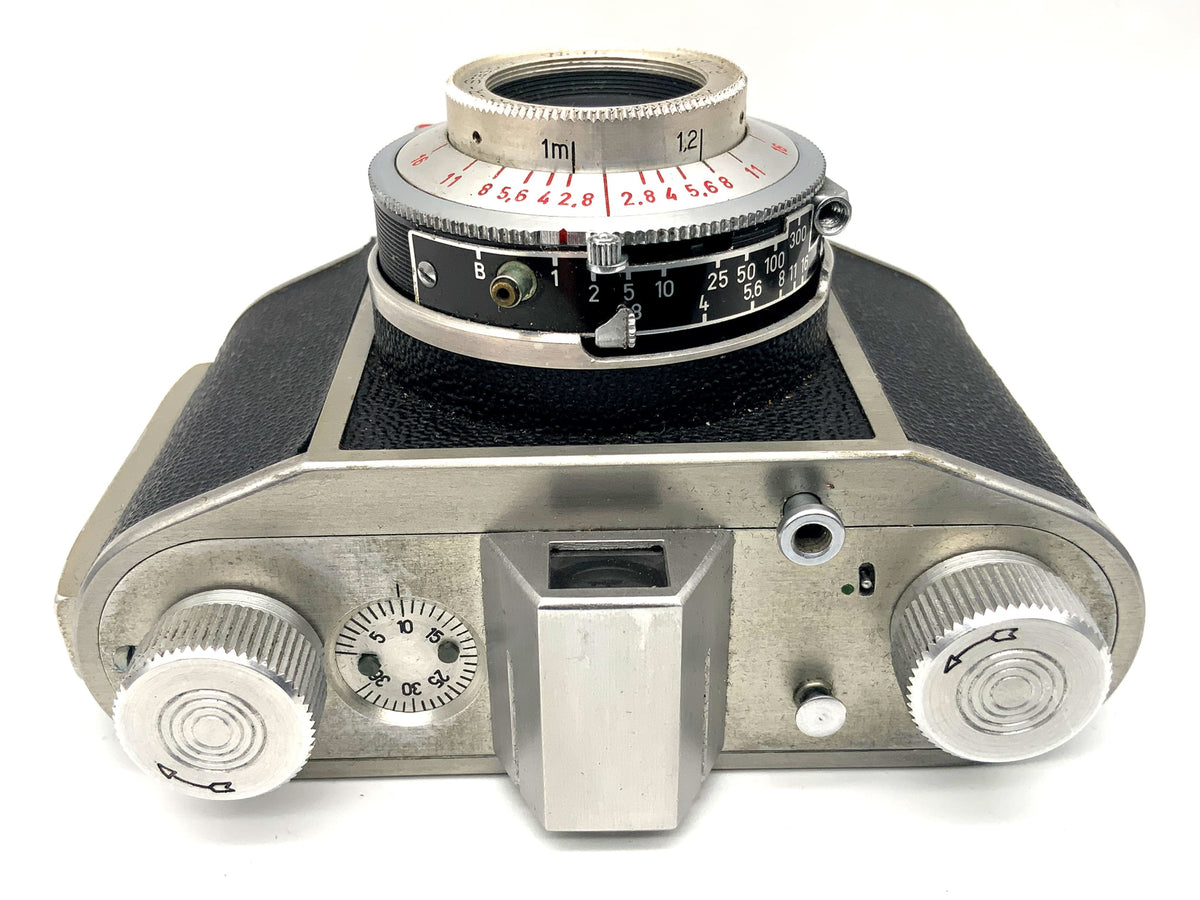 Adox 35 Sucherkamera mit -R- Staeble Kataplast 45mm 1:2.8 Analogkamera
