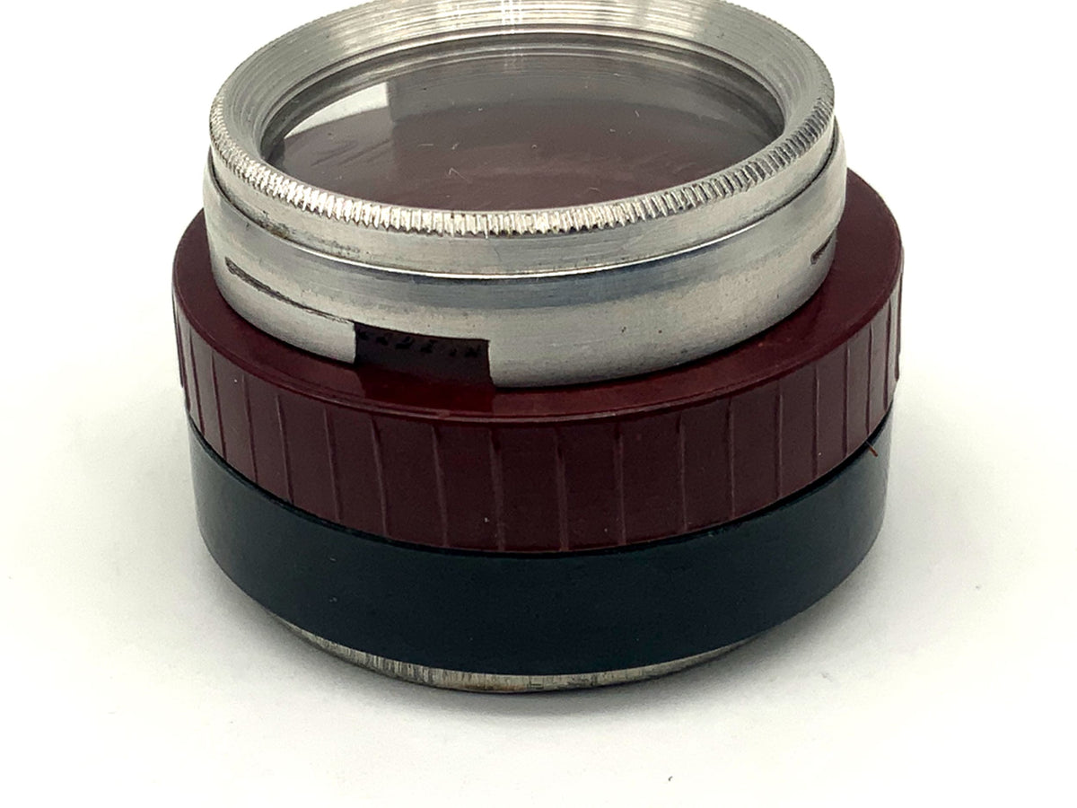Lentille macro Arnz Jena 1 filtre à enfiler 32 mm circulaire