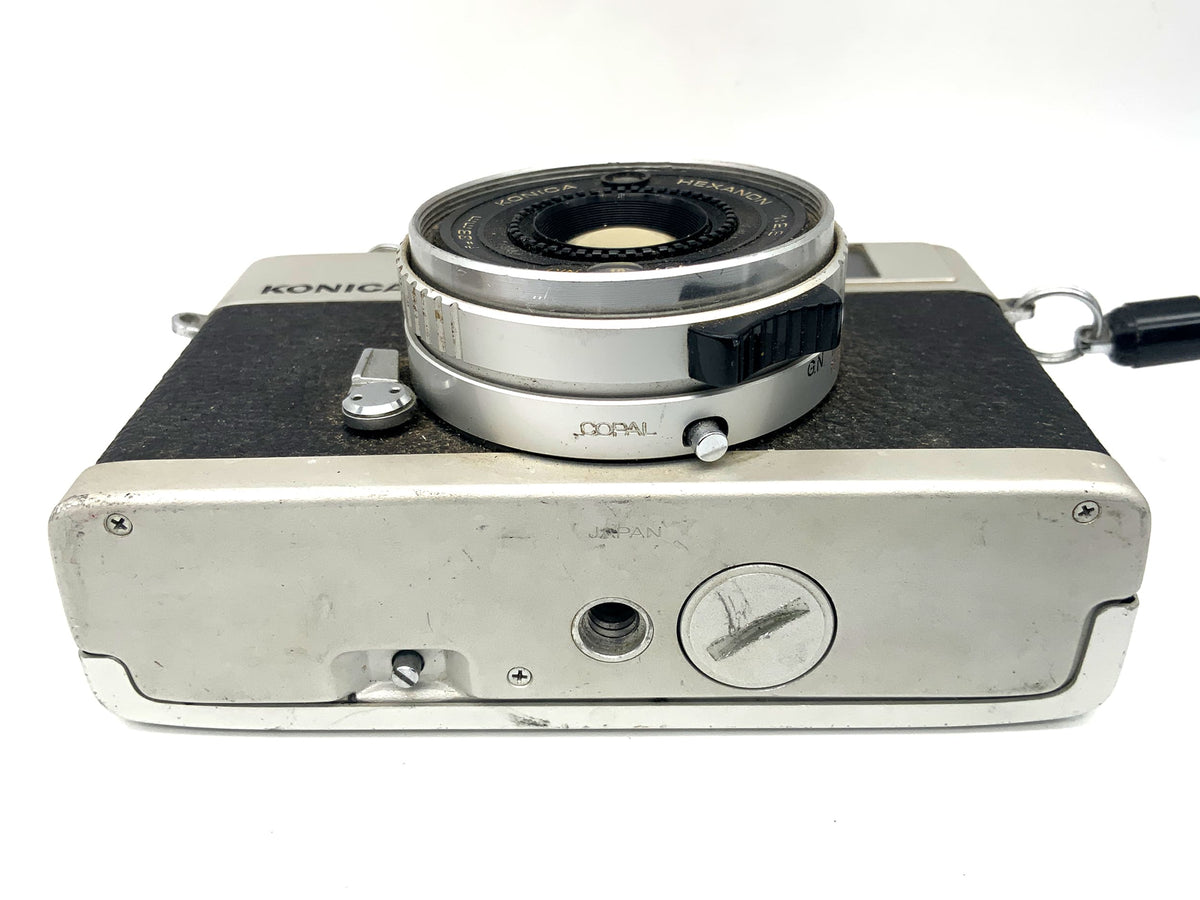 Konica C35 Messsucherkamera mit Hexanon 38mm 1:2.8 Kompaktkamera Analogkamera