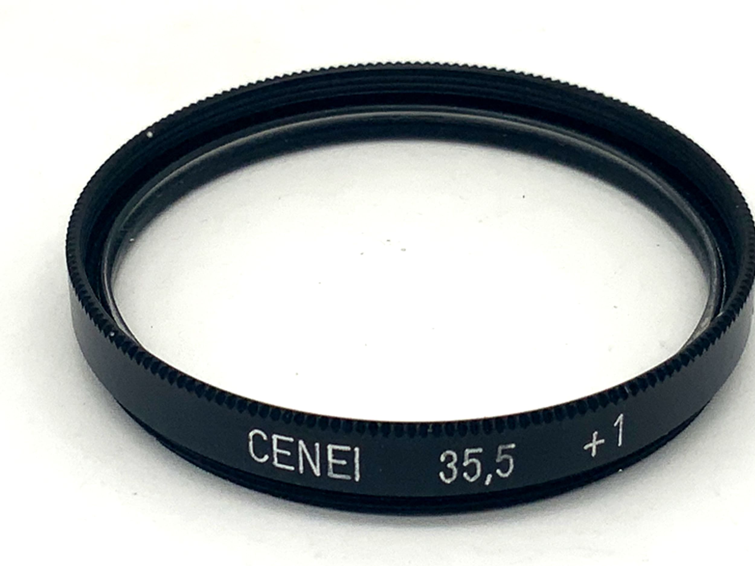 Objectif macro Cenei +1 filtre, filetage circulaire 35,5 mm
