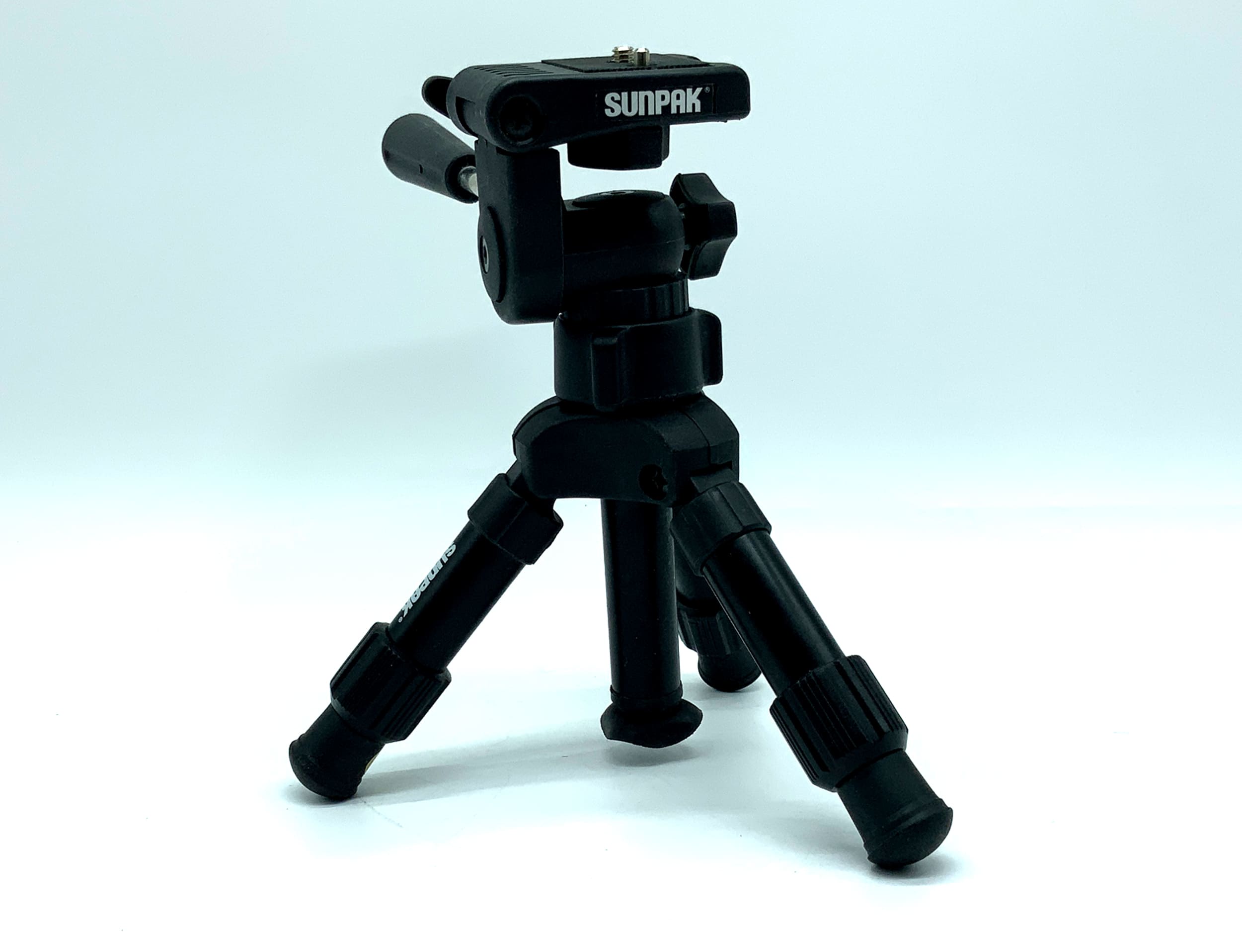 Sunpak Mini Pro Plus Tripod, Black, Tabletop Tripod, Photo Tripod, Camera Tripod