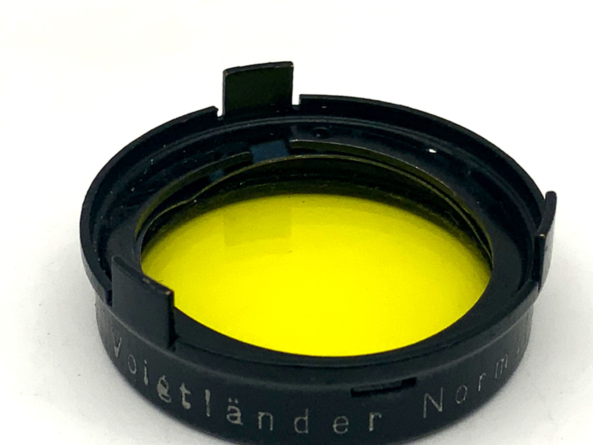 Filtre de couleur Voigtländer jaune normal/jaune à enfiler 29 mm