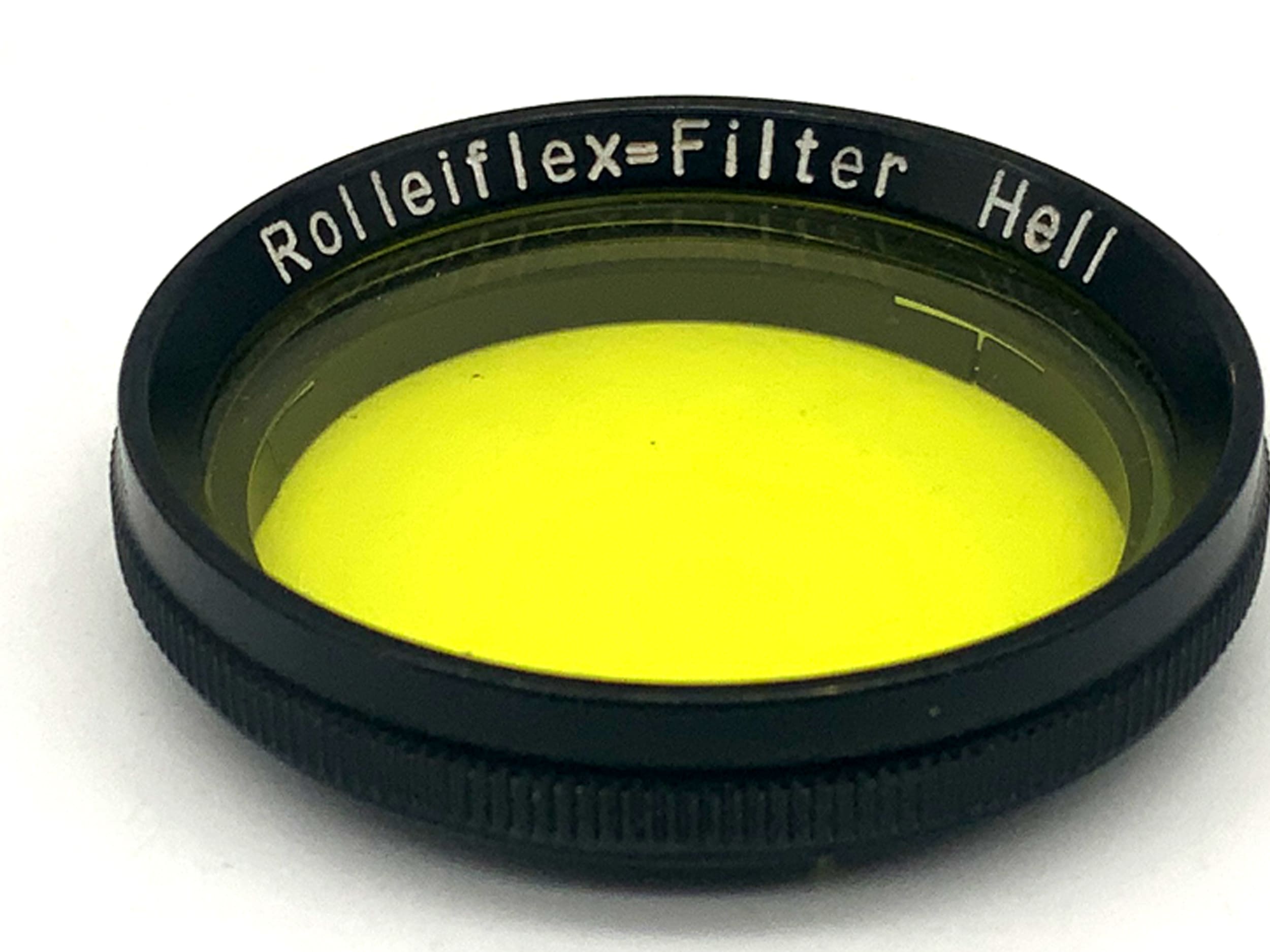 Filtre couleur Rollei Rolleiflex jaune clair/filtre jaune clair à clipser, 28 mm