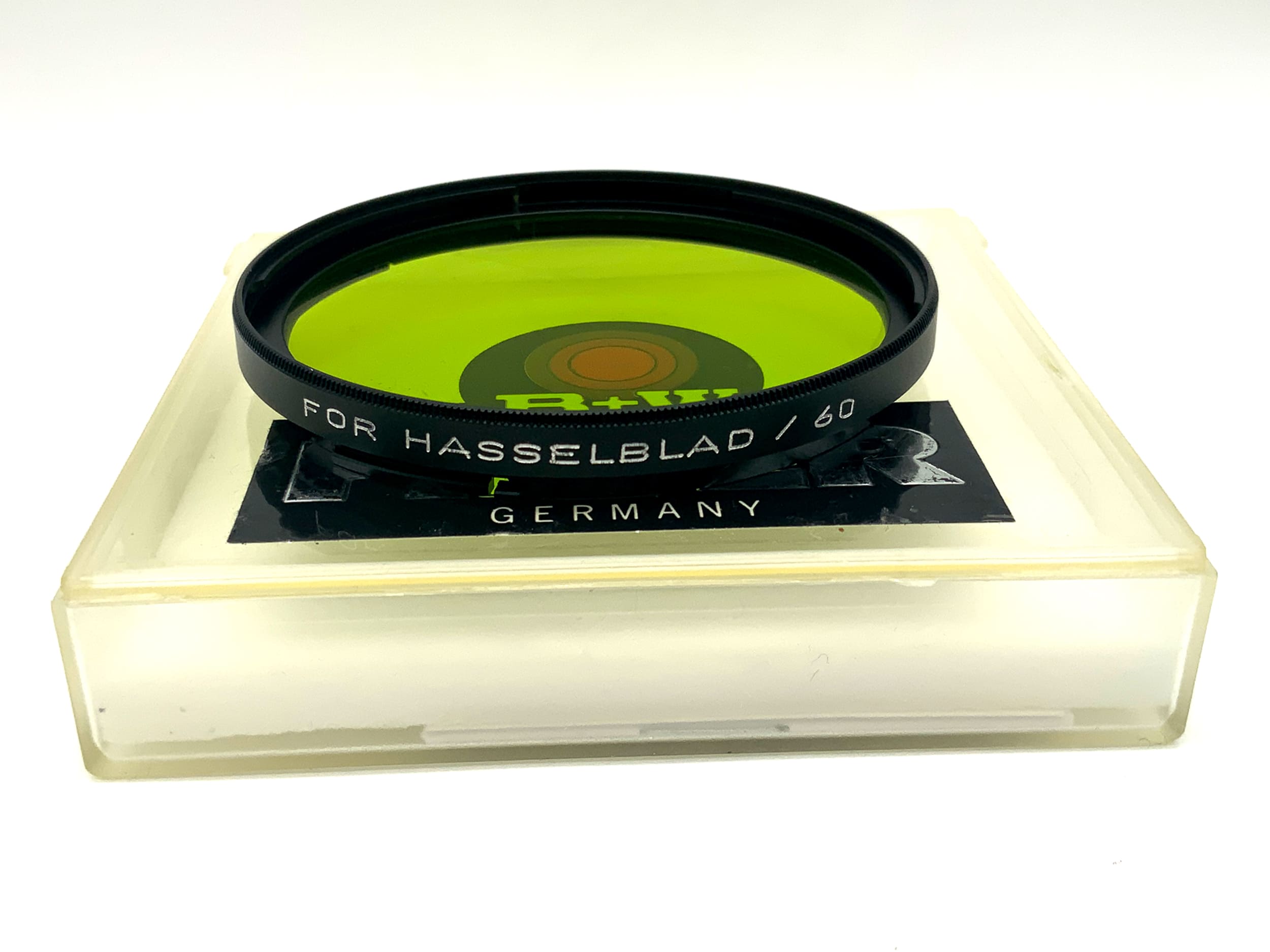 Filtres de couleur jaune-vert B+W (2x YG-1) pour Hasselblad/60, filetage B60