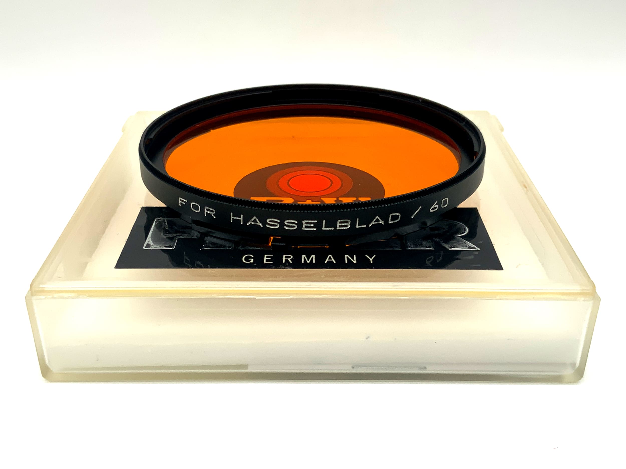 Filtre de couleur jaune-orange B+W 4x O-2 pour filtres Hasselblad/60, filetage B60