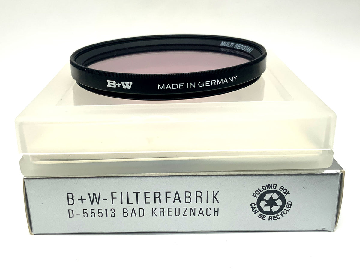 Filtre correcteur B+W 67E FL-D fluorescent multi-résistant dans son emballage d'origine, filtre 67 mm