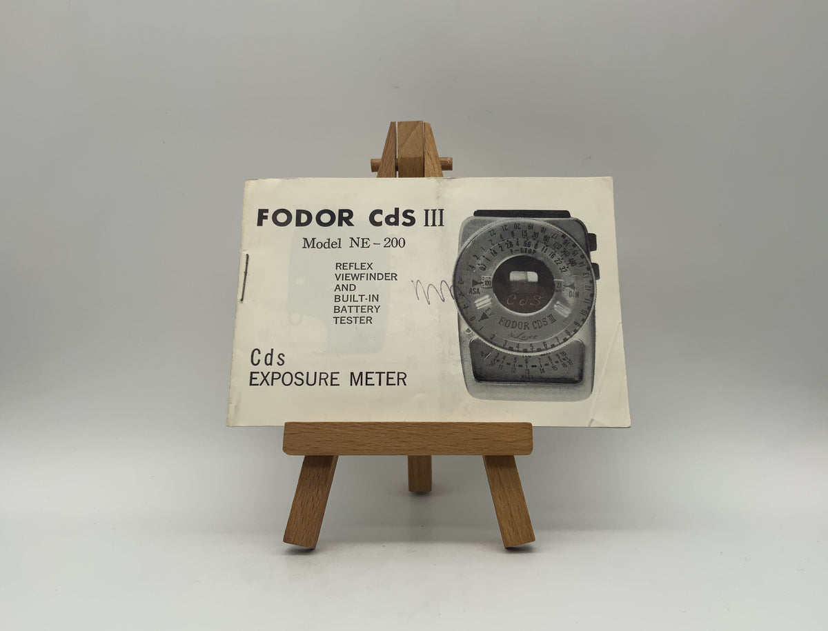 Manuel d'utilisation des CD Fodor III (allemand)