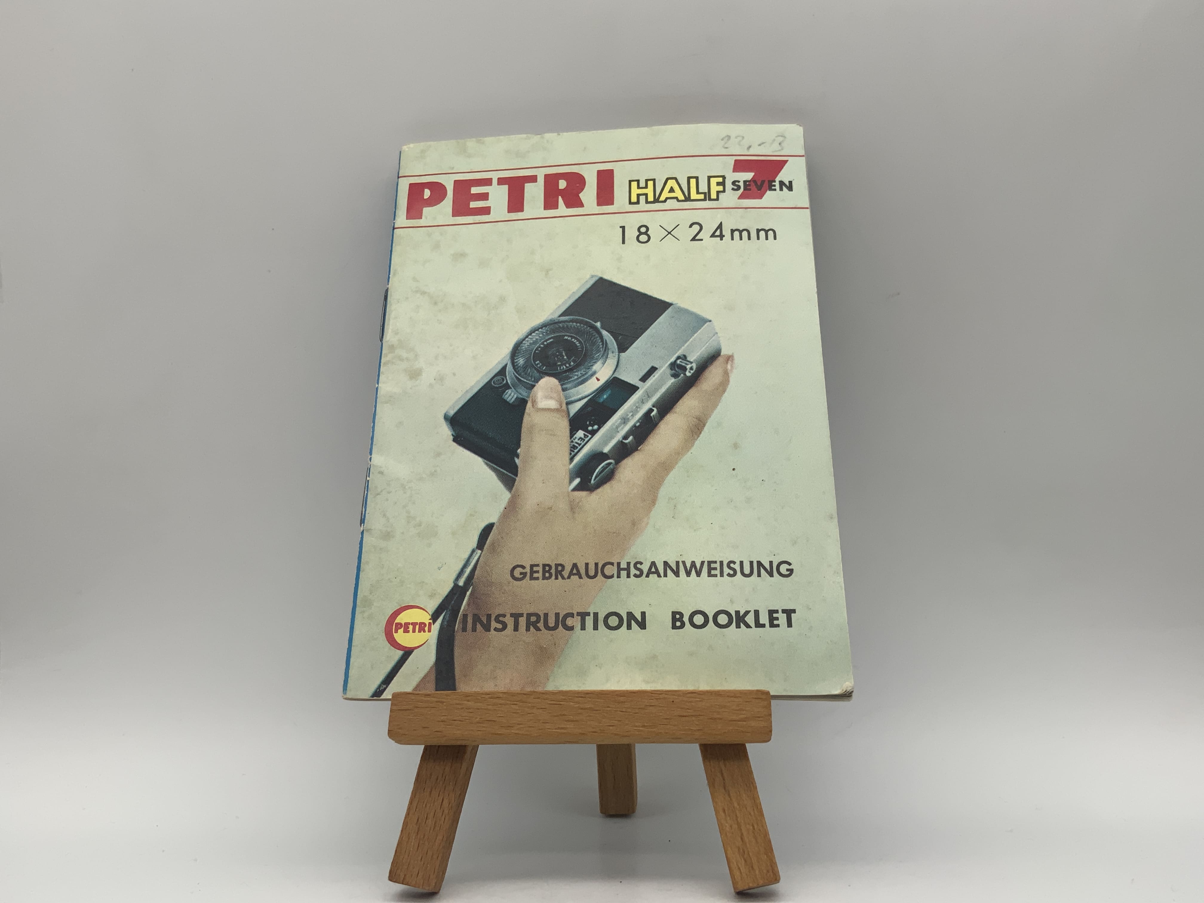 Petri Half Seven 18x24mm Half 7 User Manual German