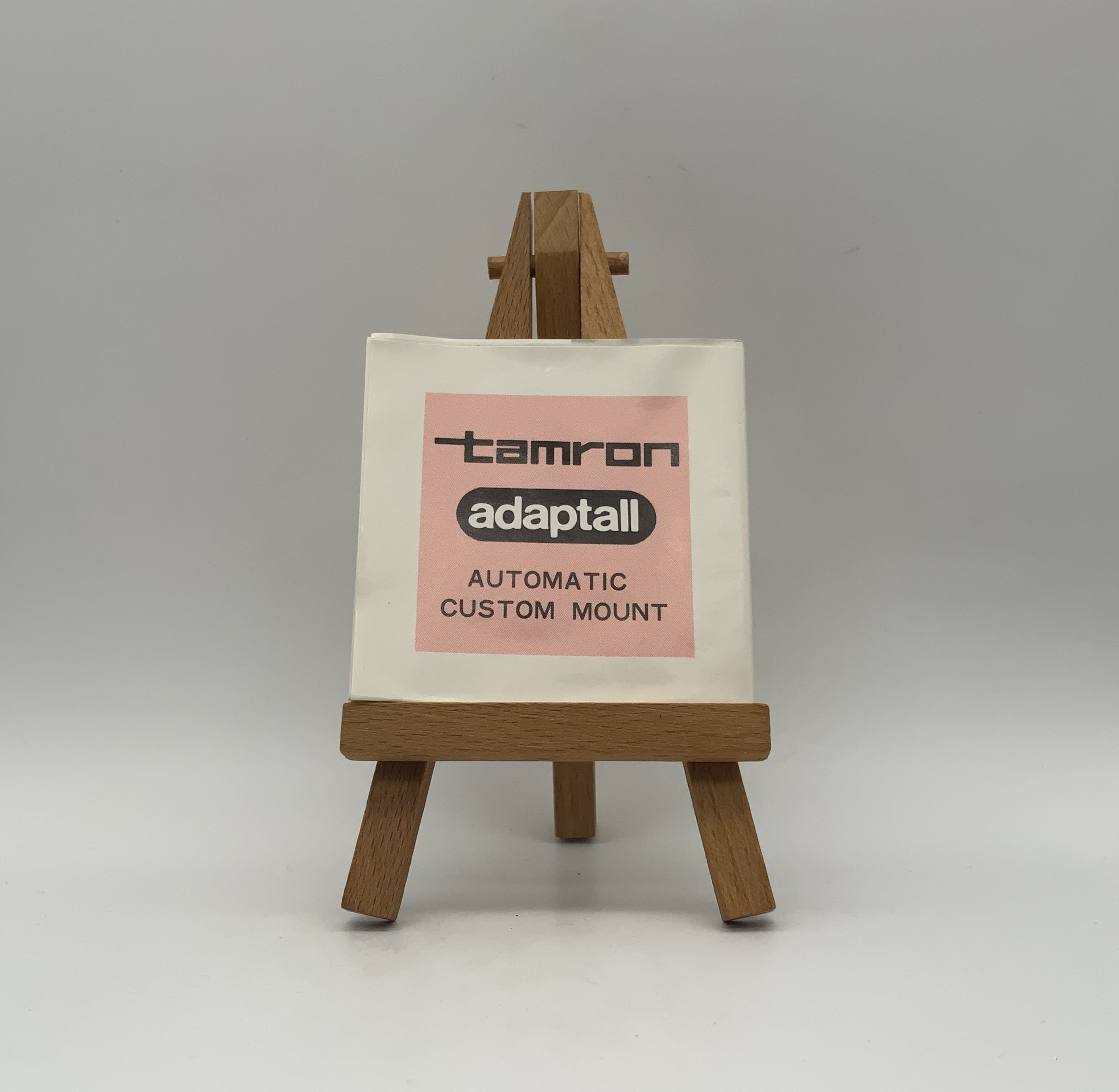 Tamron Adaptall Automatic Custom Mount User Manual (German)