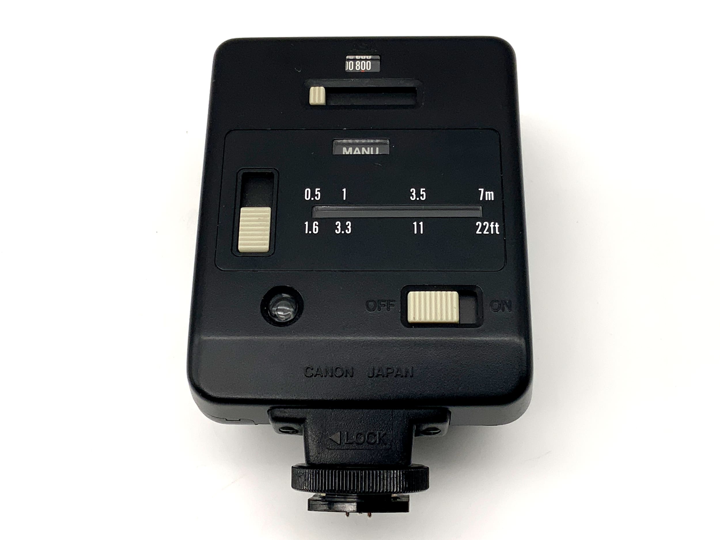 Flash Canon Speedlite 166A pour Canon A1, AE1, AE-1 (mode programme)