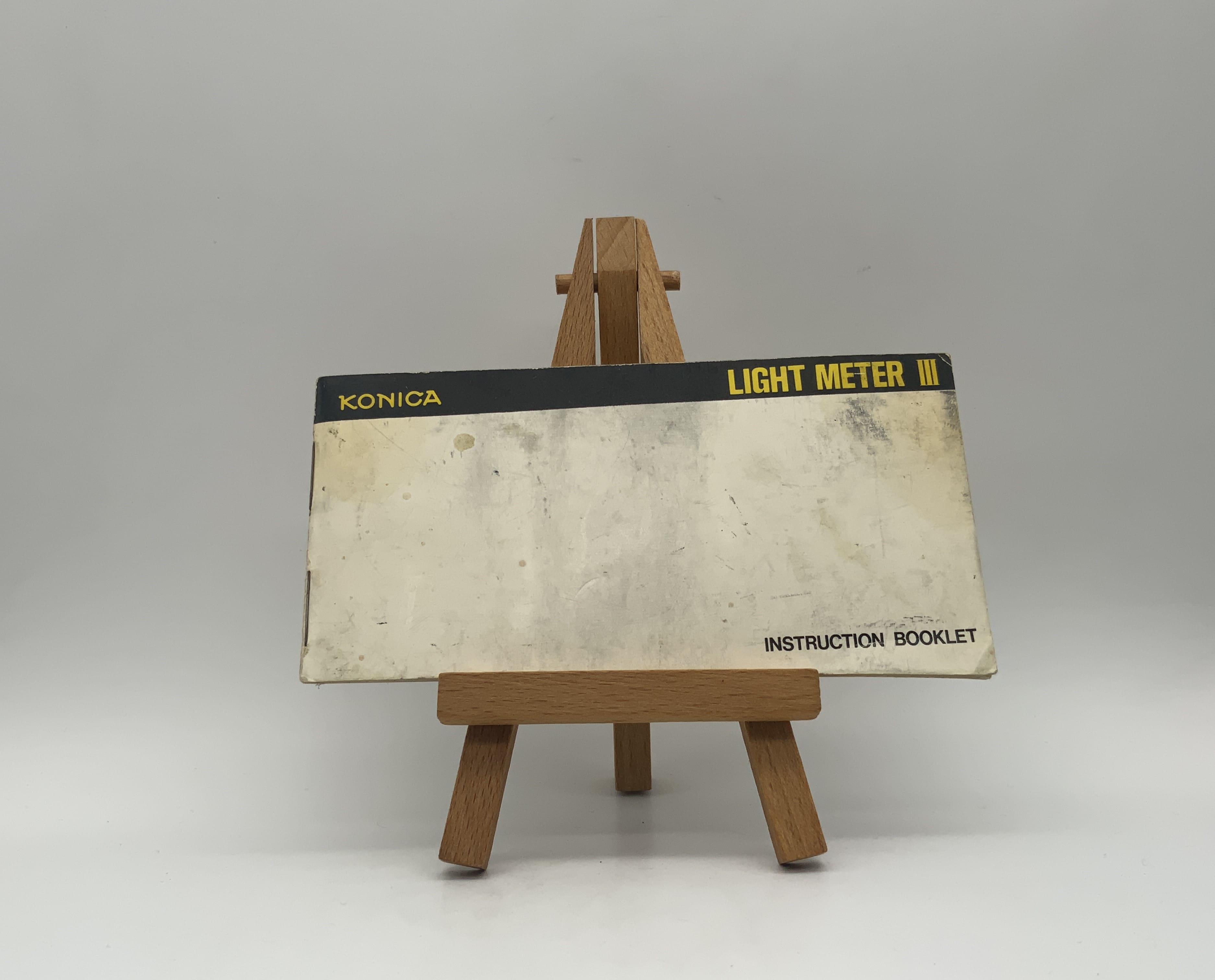 Konica Light Meter II User Manual (German)