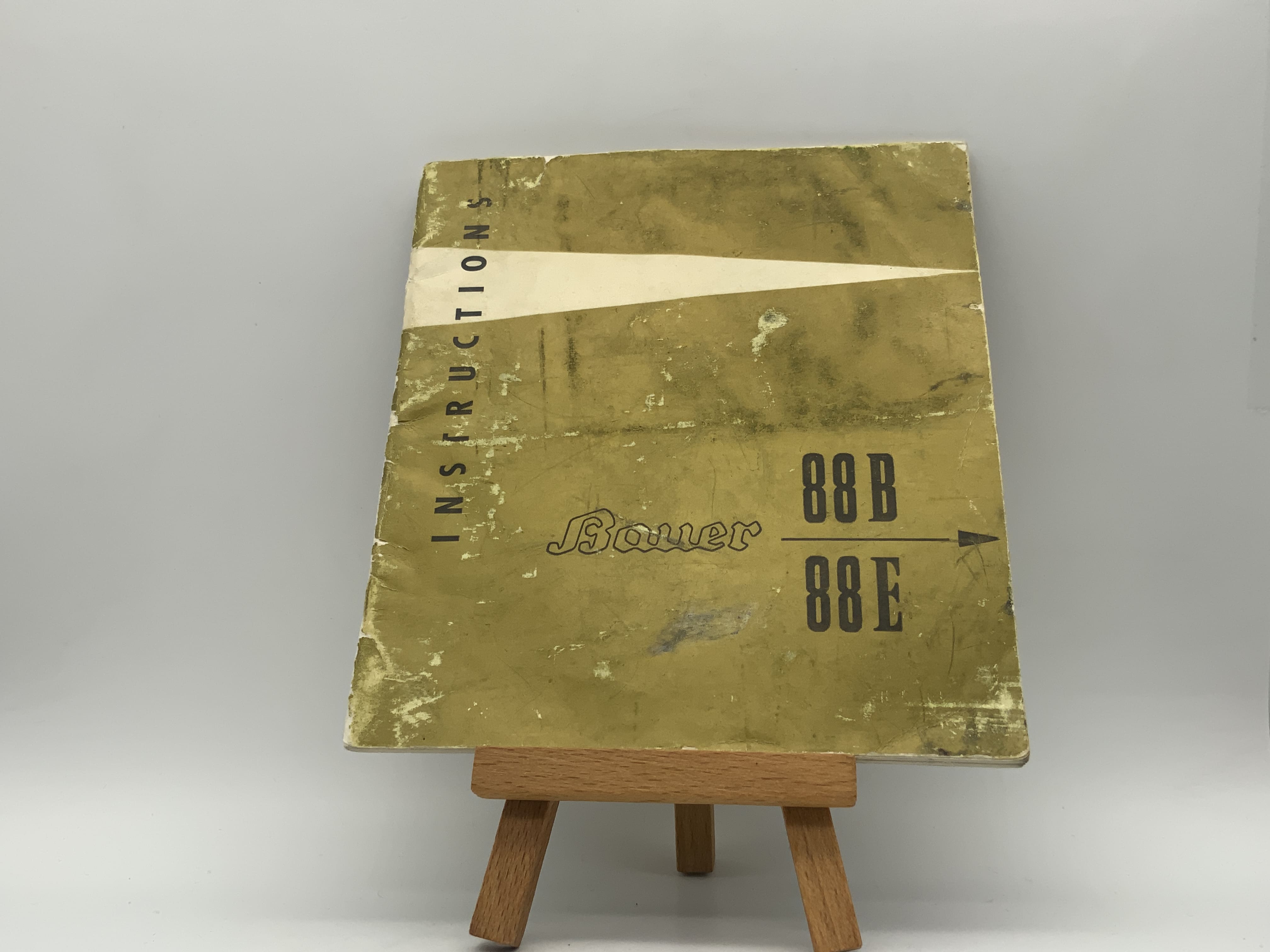 Bauer 88B / 88E Operating Instructions English