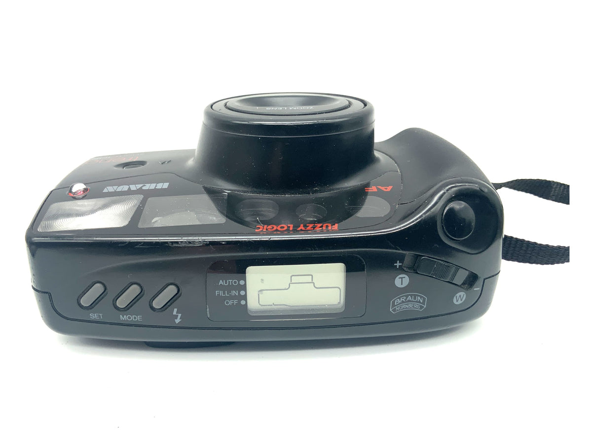 Braun Trend Zoom 105 Point&Shoot mit 38-105mm Super Macro Analogkamera
