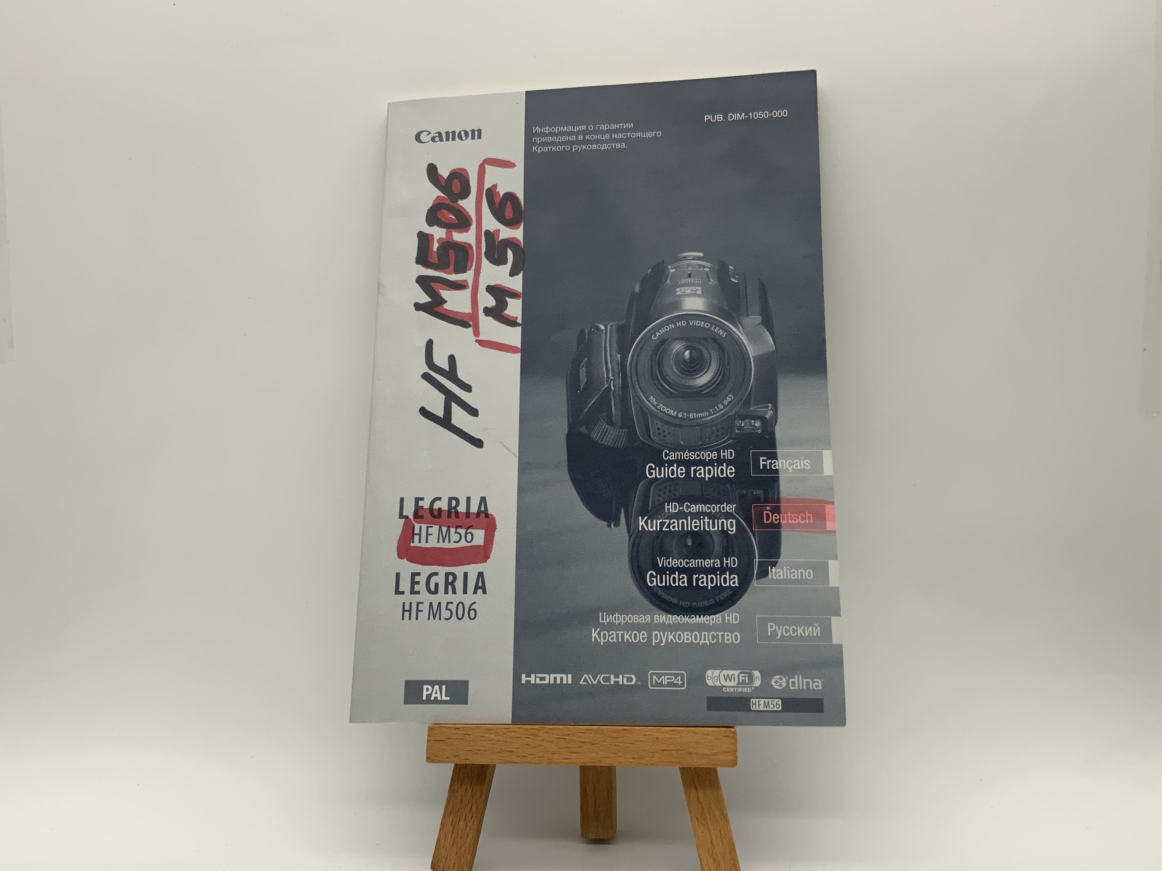 Canon Legria HF M56 / M506 User Manual German