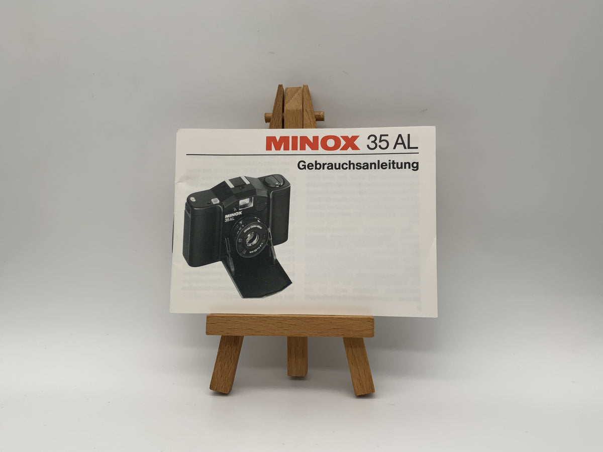 Manuel d'utilisation du Minox 35 AL (allemand)
