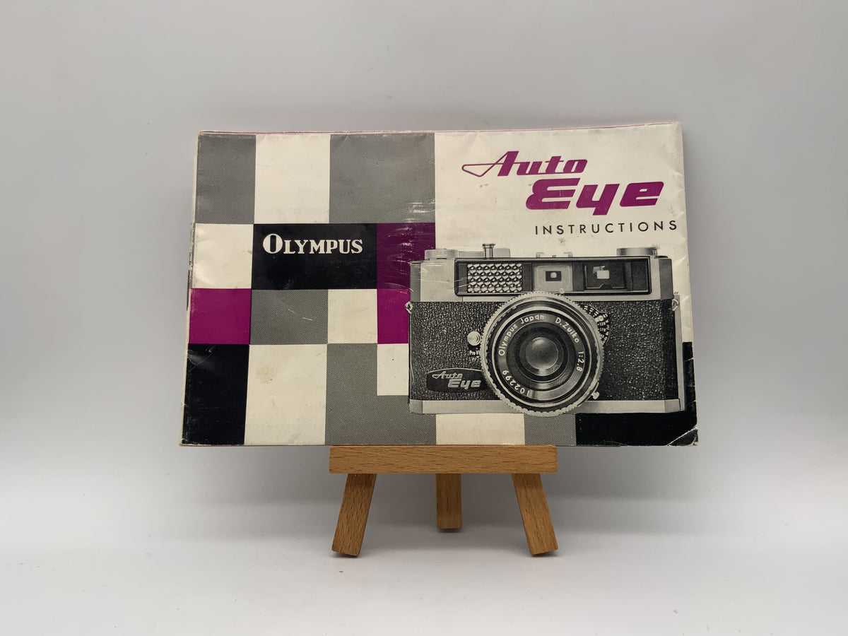 Manuel d'utilisation Olympus Auto Eye (anglais)