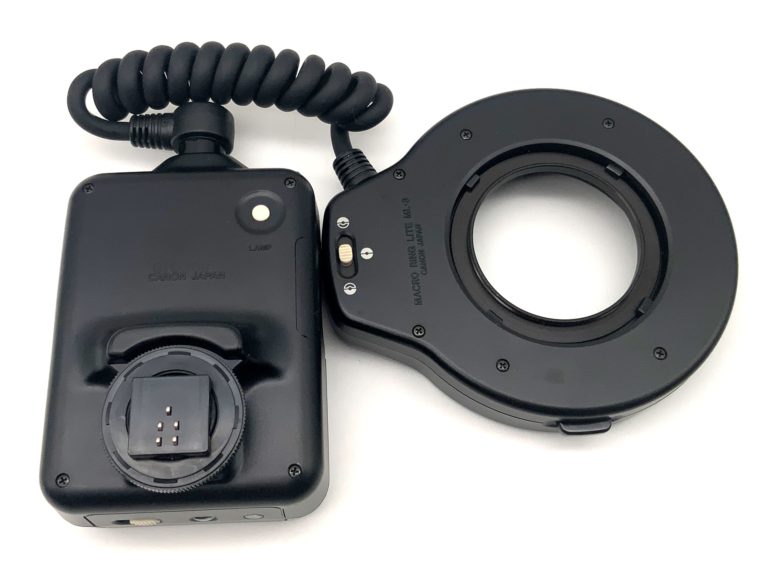 Flash annulaire macro Canon ML-3 pour appareils photo EOS et T90