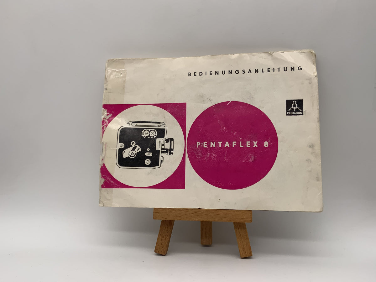 Pentacon Pentaflex 8 Manuel d'utilisation (allemand)