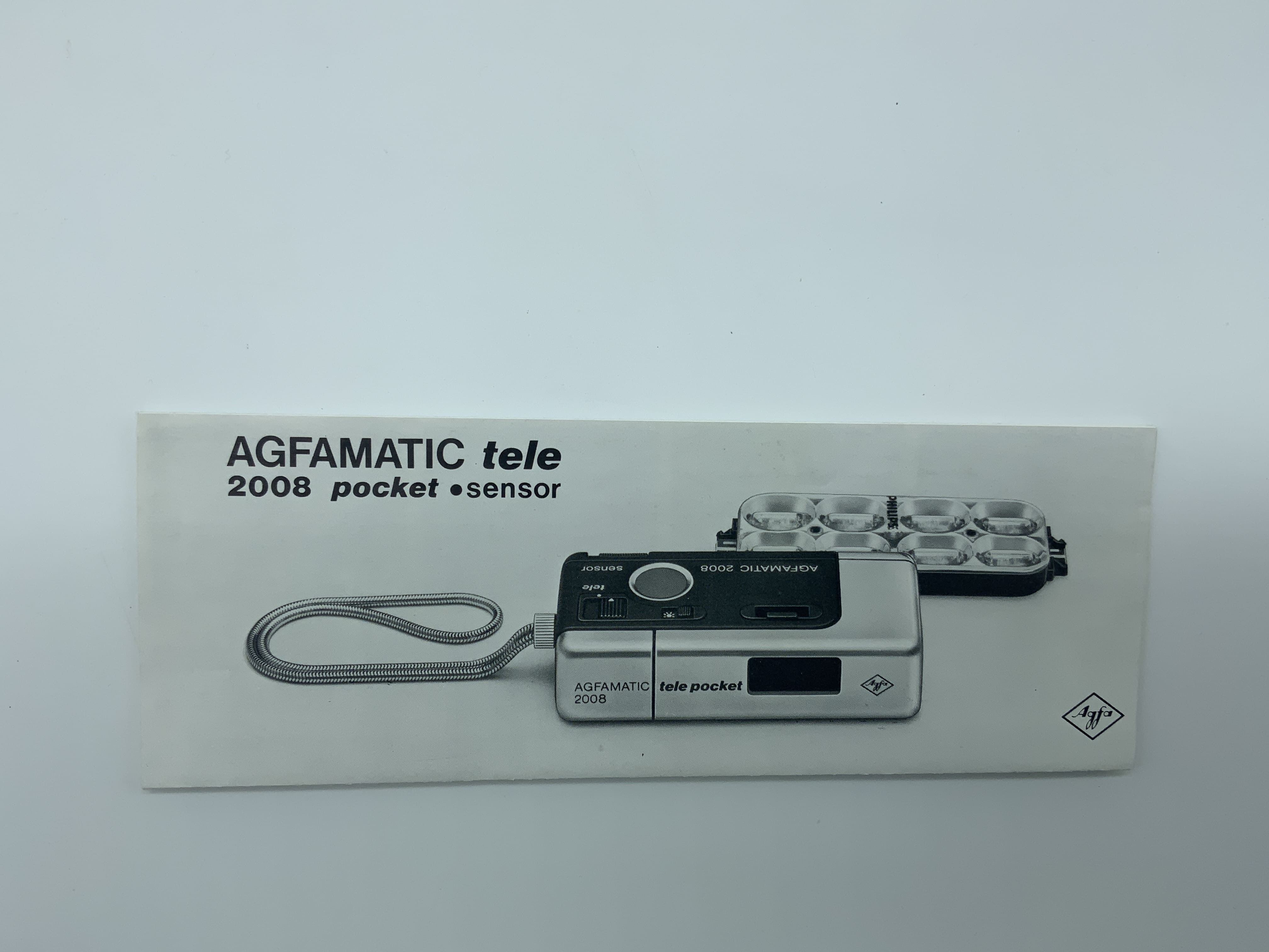 Agfa Agfamatic tele 2008 pocket sensor Operating Instructions German
